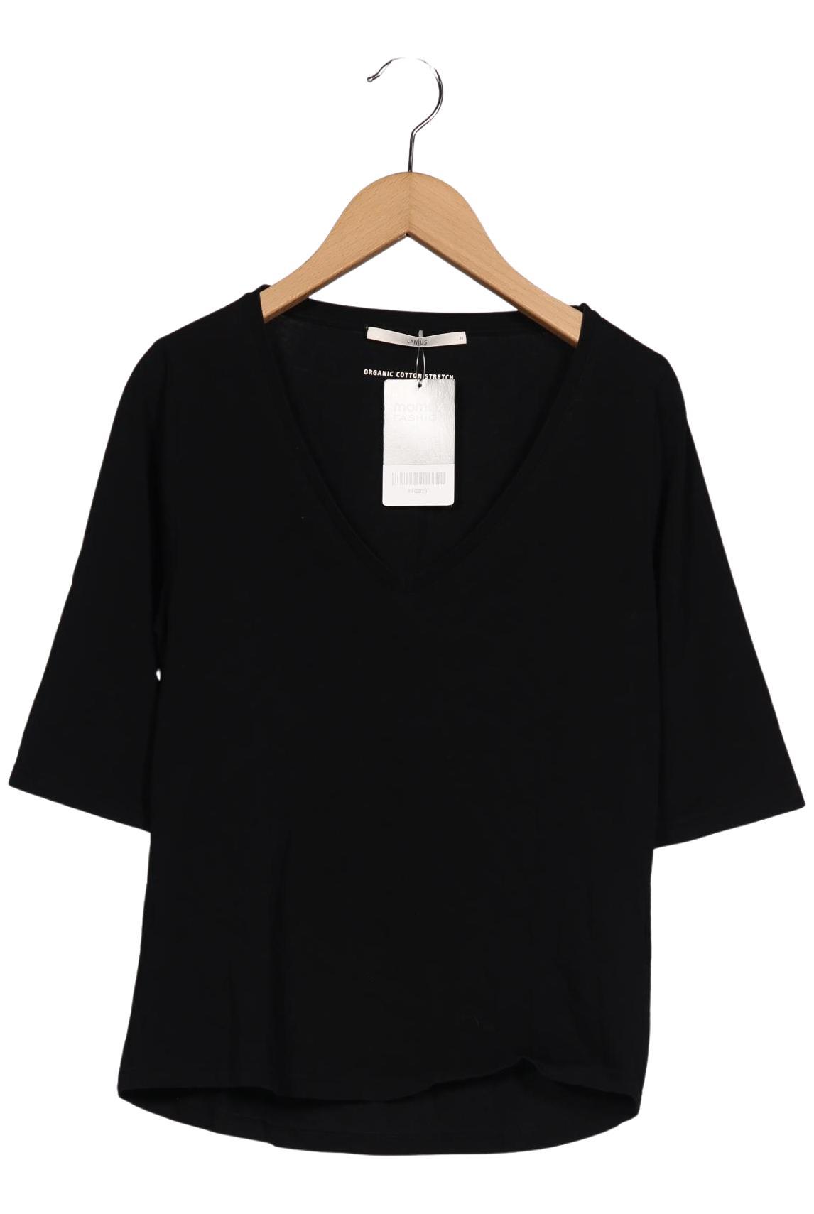 

Lanius Damen T-Shirt, schwarz, Gr. 36