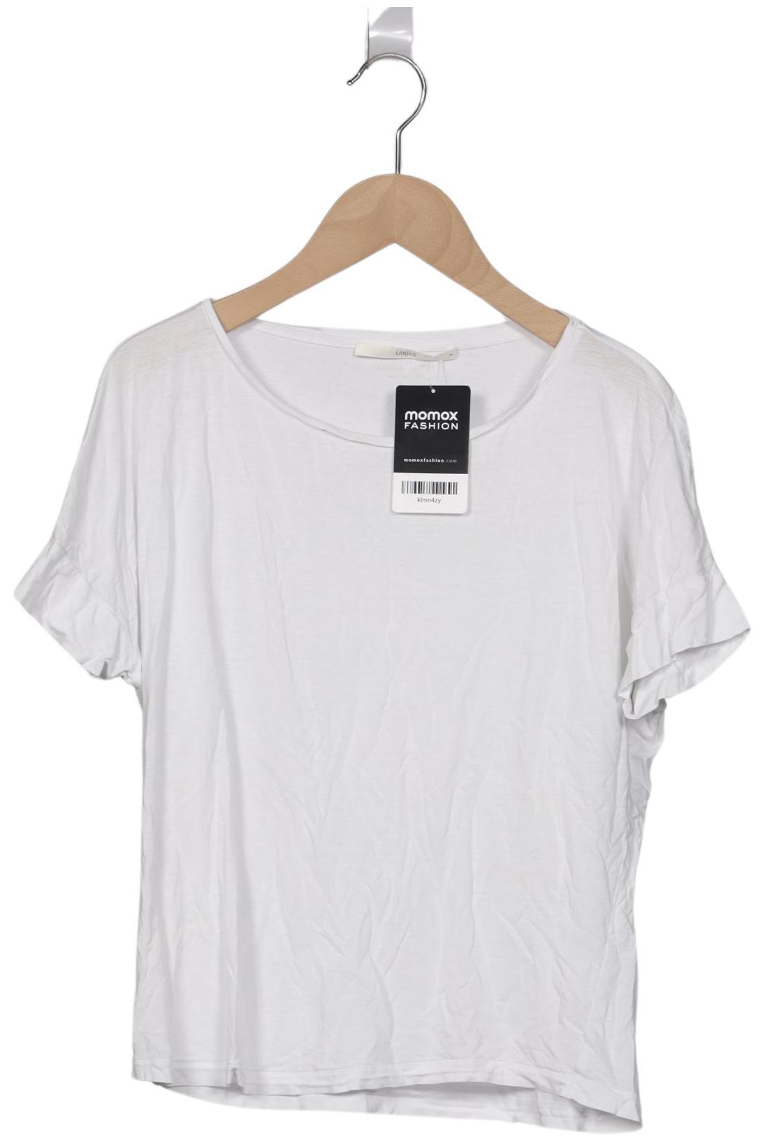 

Lanius Damen T-Shirt, weiß, Gr. 36