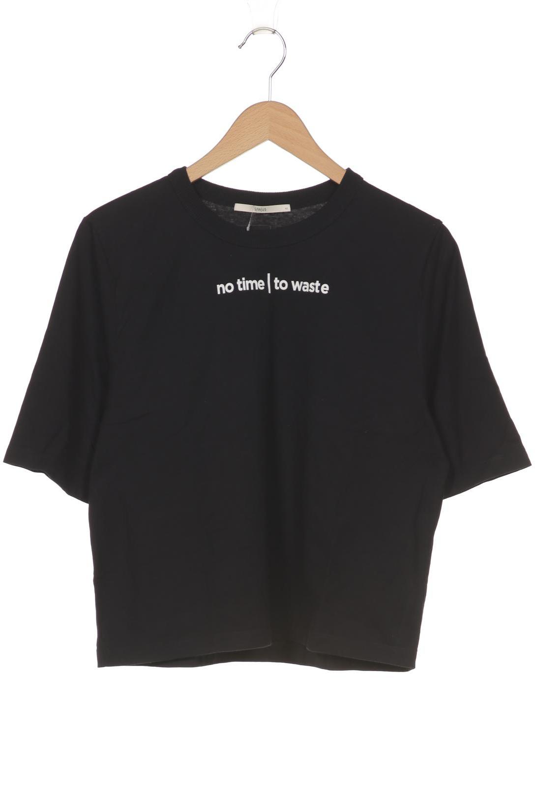 

Lanius Damen T-Shirt, schwarz, Gr. 42
