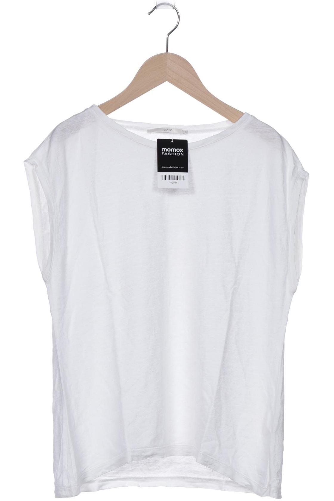 

Lanius Damen T-Shirt, weiß, Gr. 36