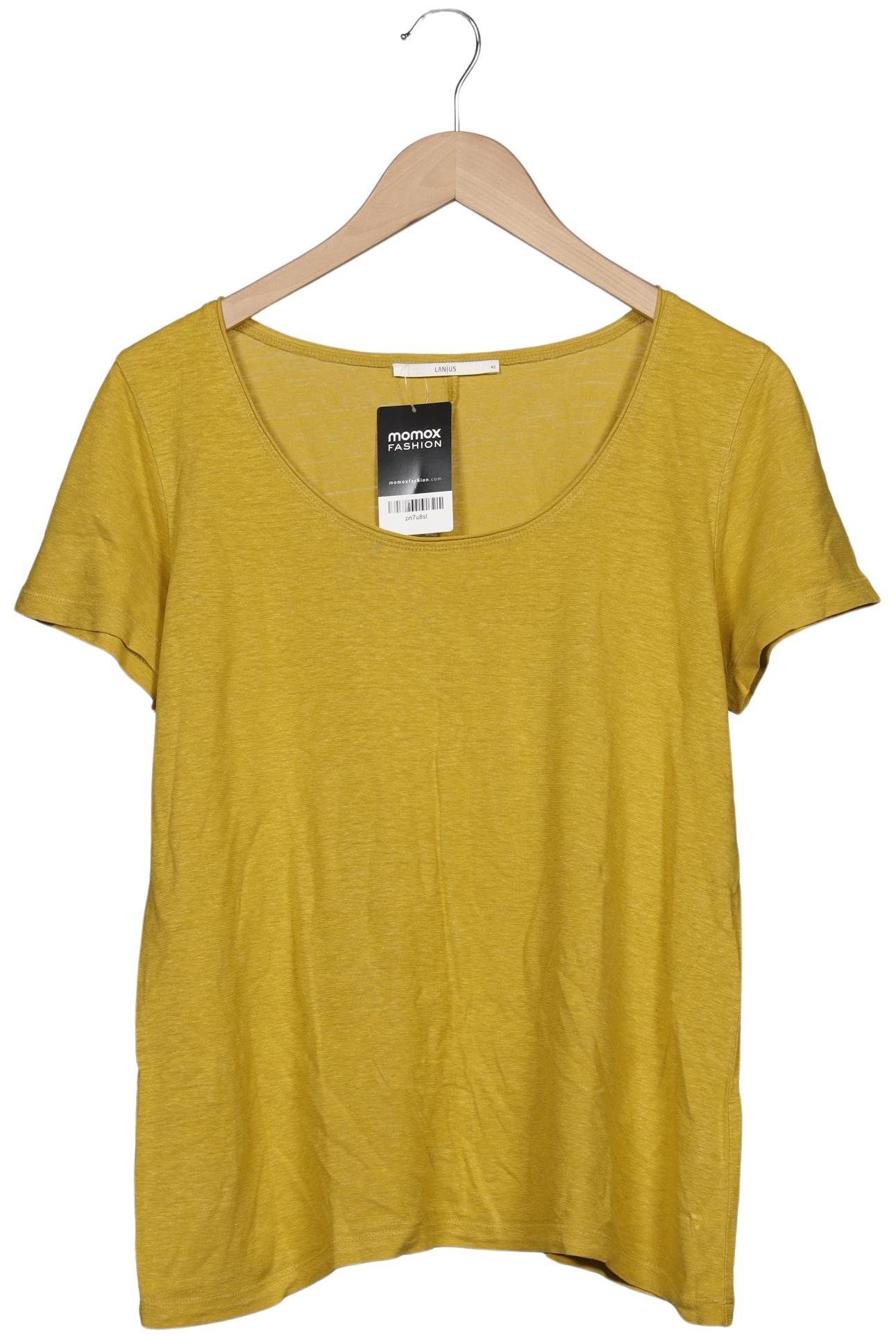 

Lanius Damen T-Shirt, gelb, Gr. 42