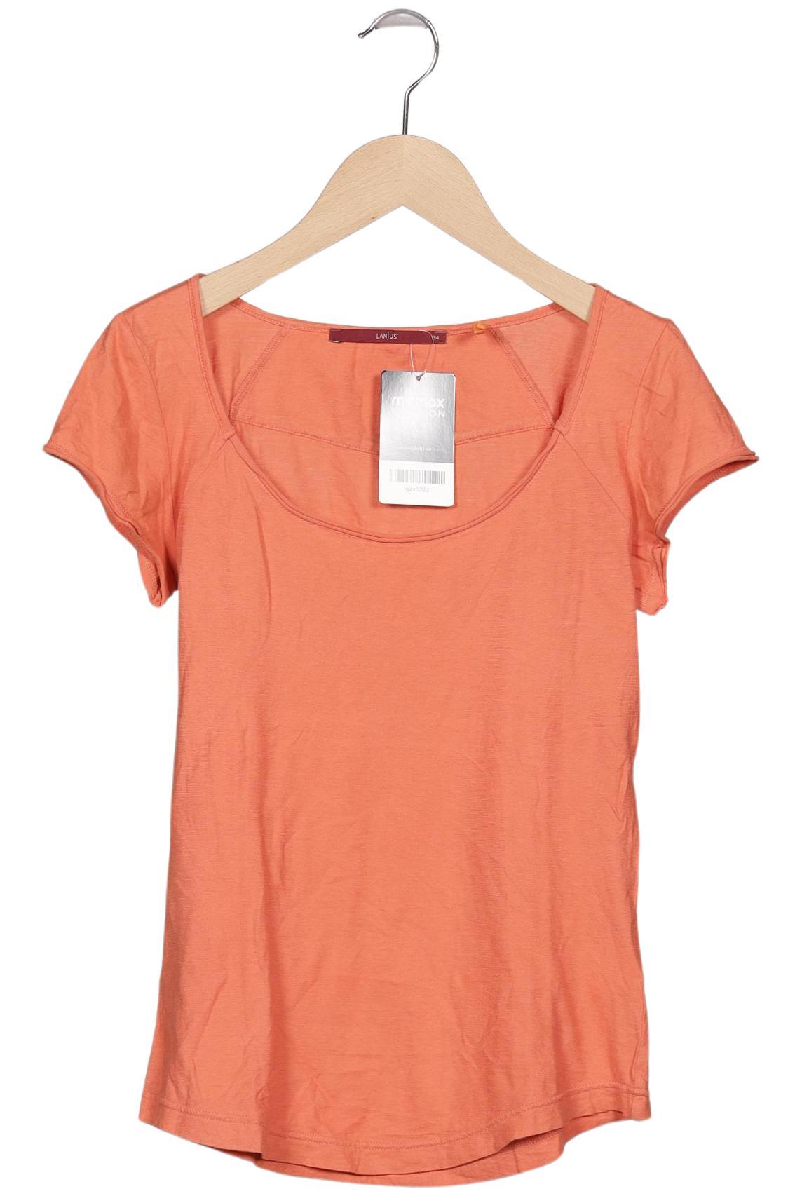 

Lanius Damen T-Shirt, orange, Gr. 34