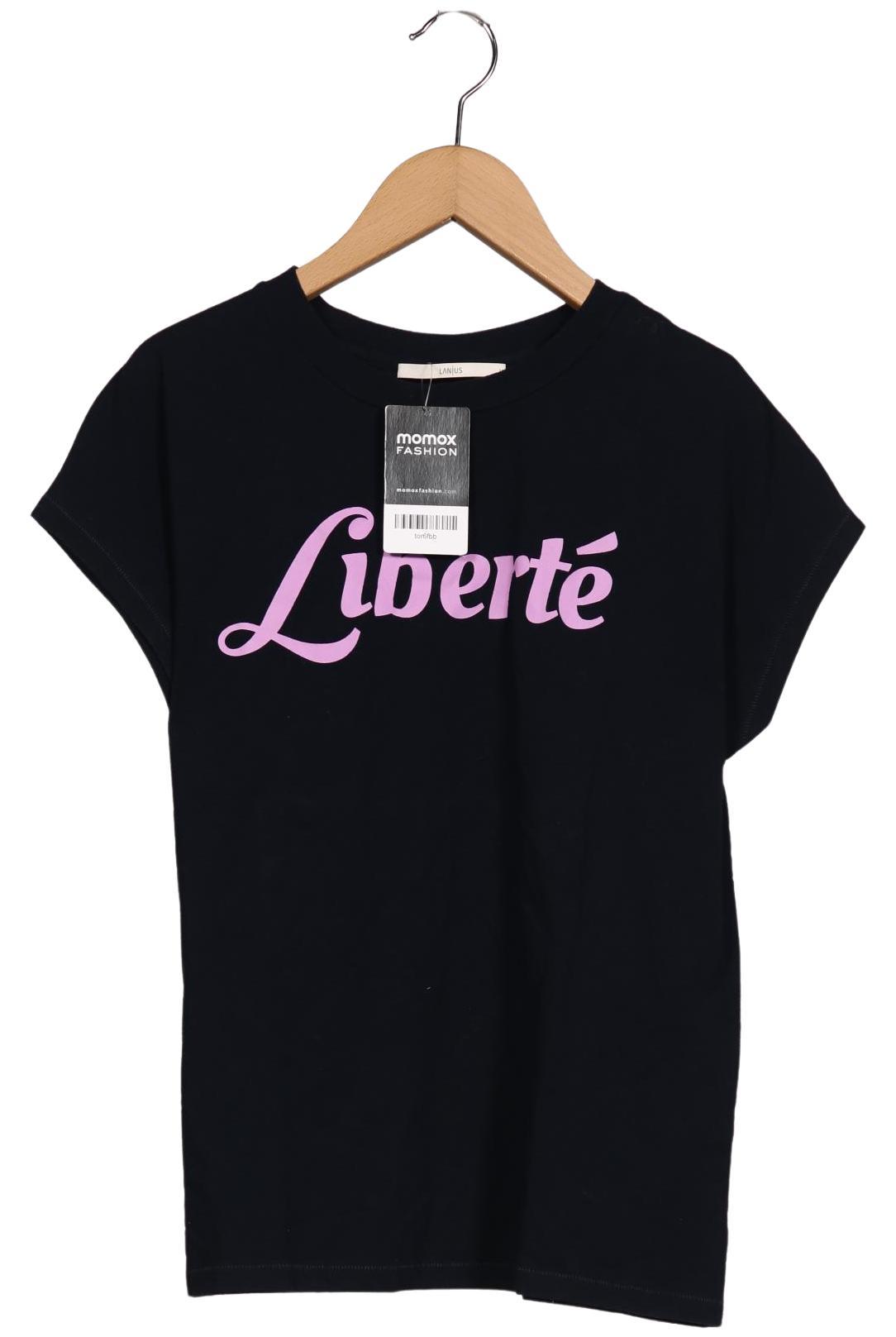 

Lanius Damen T-Shirt, marineblau, Gr. 36