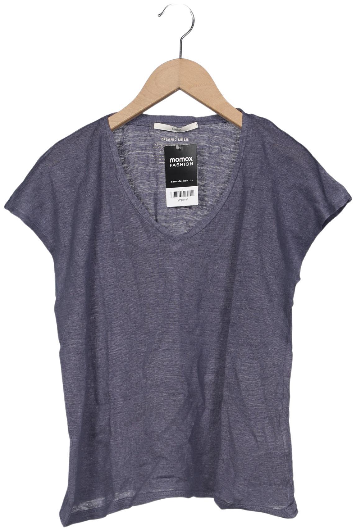 

Lanius Damen T-Shirt, marineblau, Gr. 40