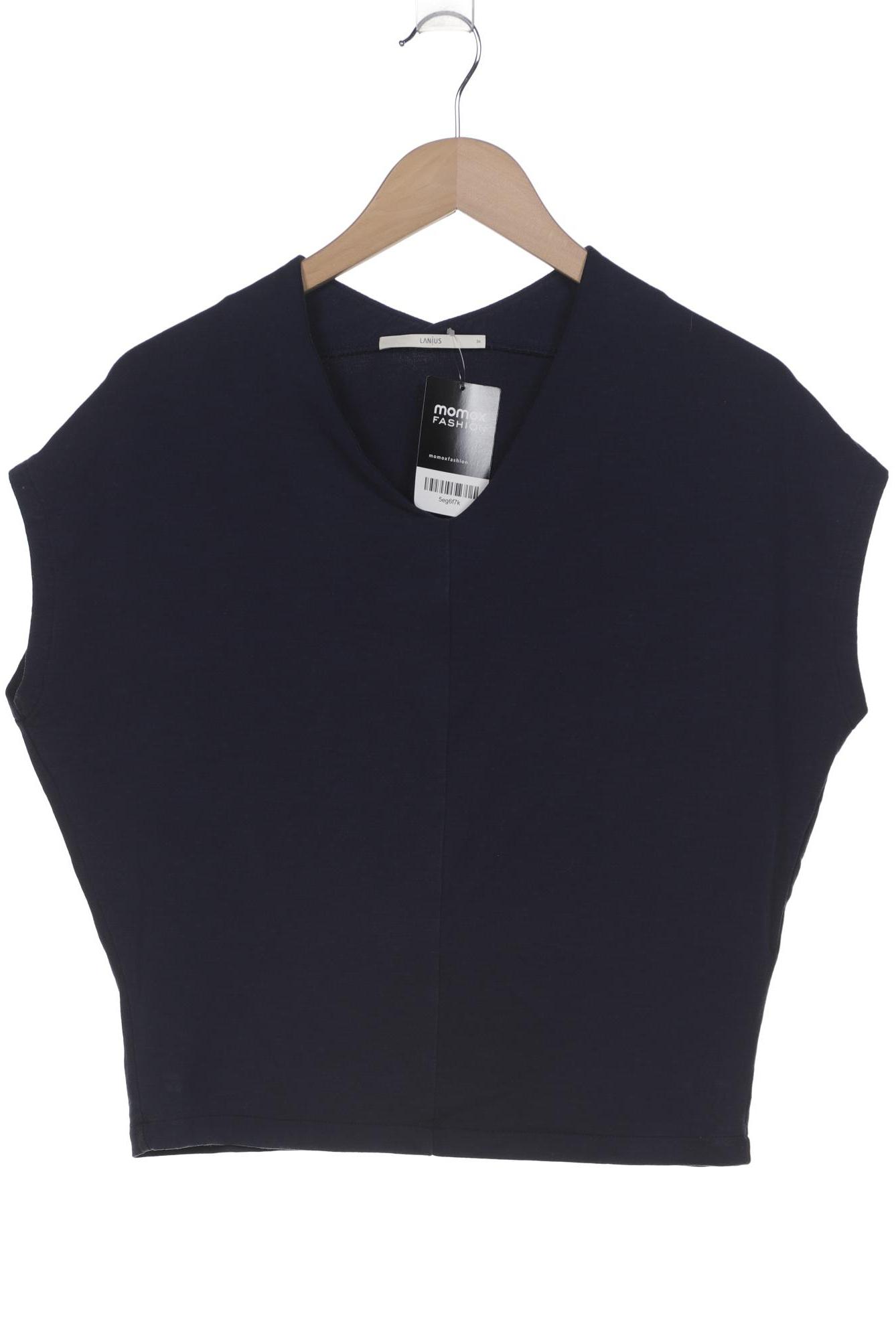

Lanius Damen T-Shirt, marineblau, Gr. 36