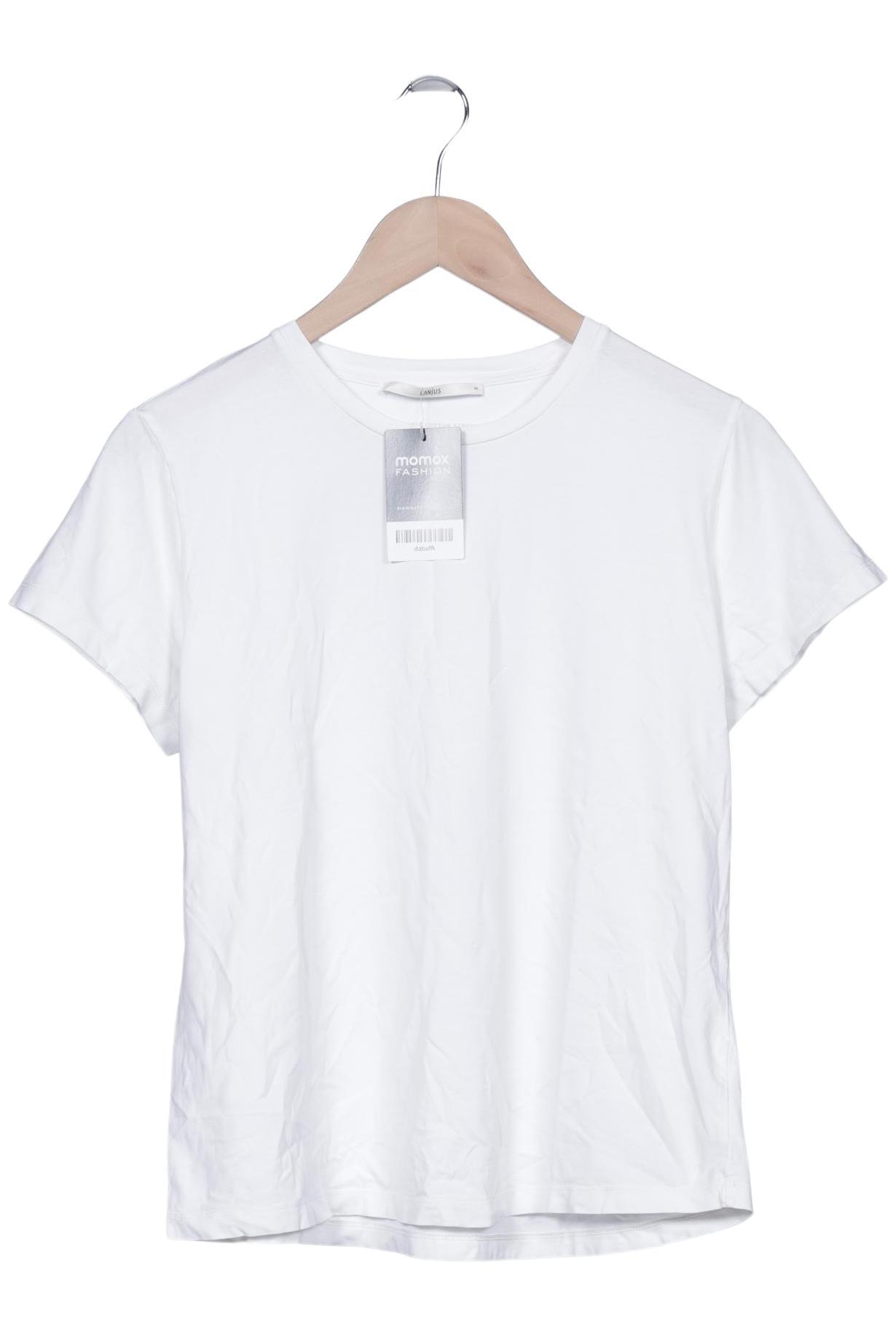 

Lanius Damen T-Shirt, weiß, Gr. 44
