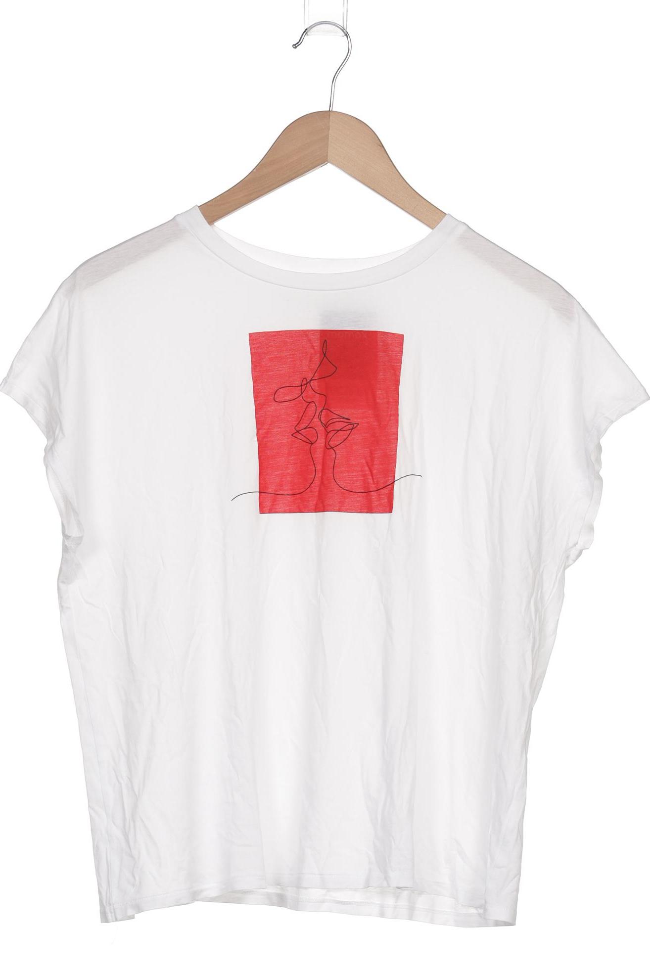 

Lanius Damen T-Shirt, weiß, Gr. 42