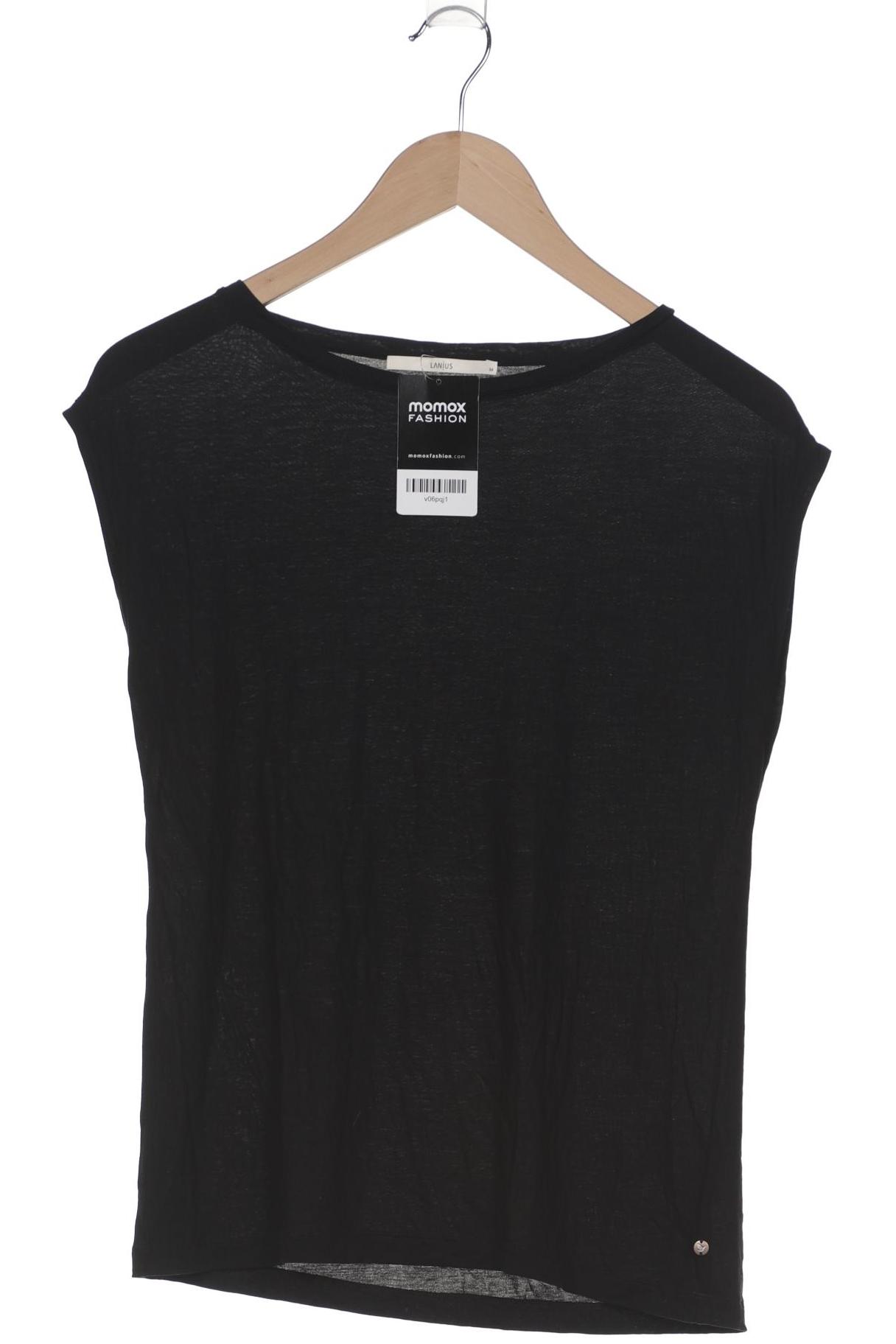 

Lanius Damen T-Shirt, schwarz, Gr. 36