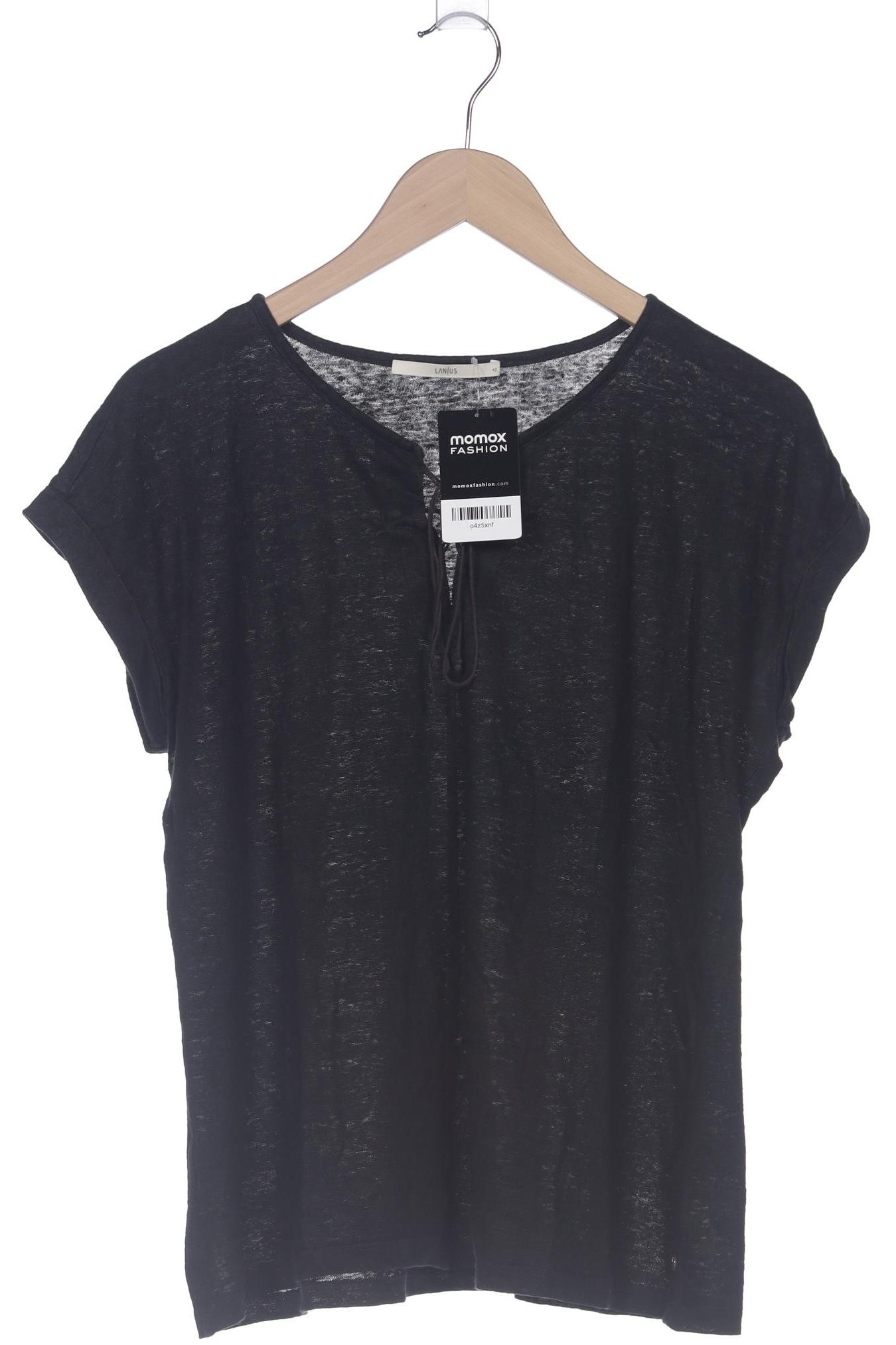 

Lanius Damen T-Shirt, schwarz, Gr. 42