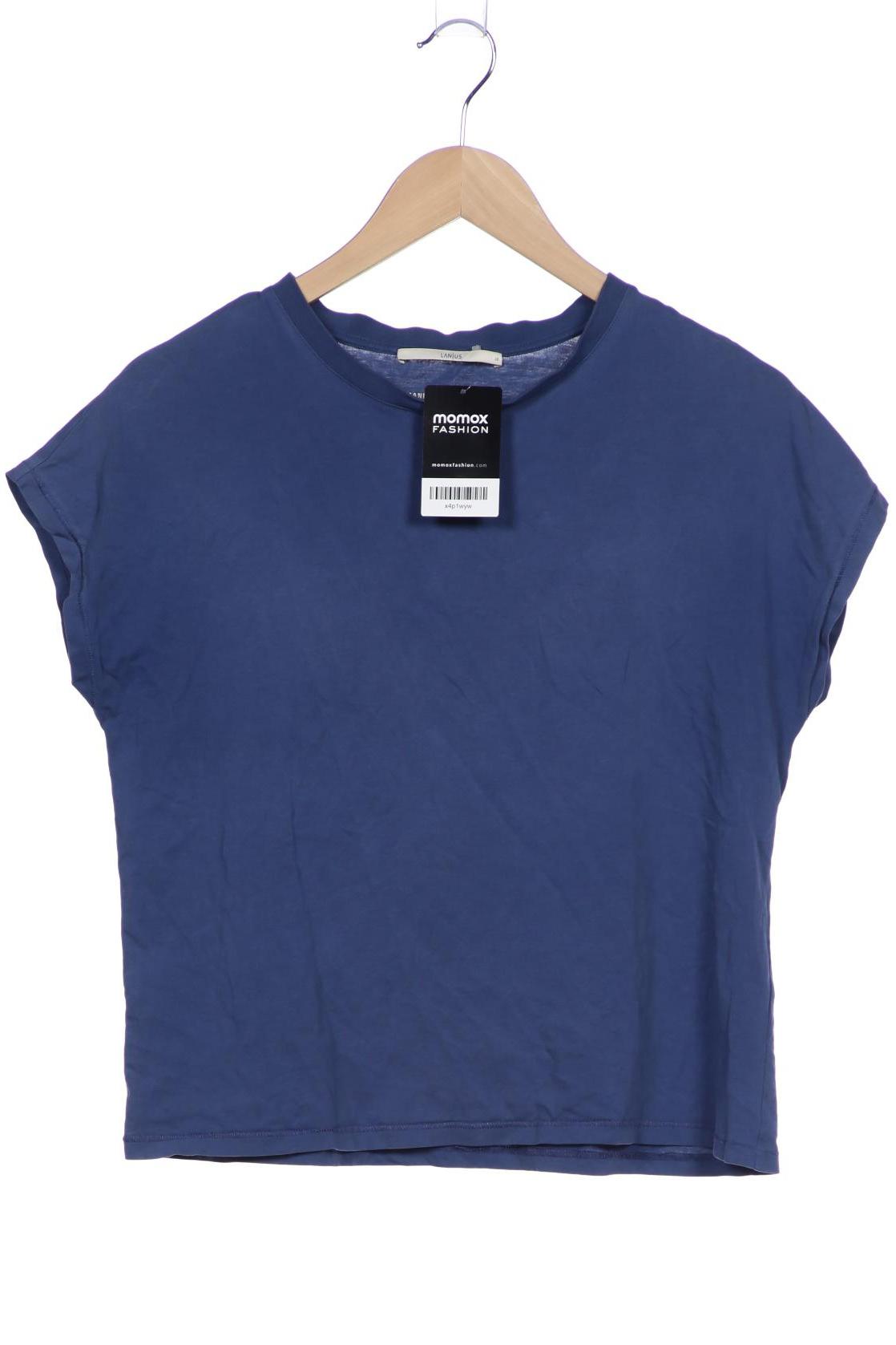 

Lanius Damen T-Shirt, blau, Gr. 38