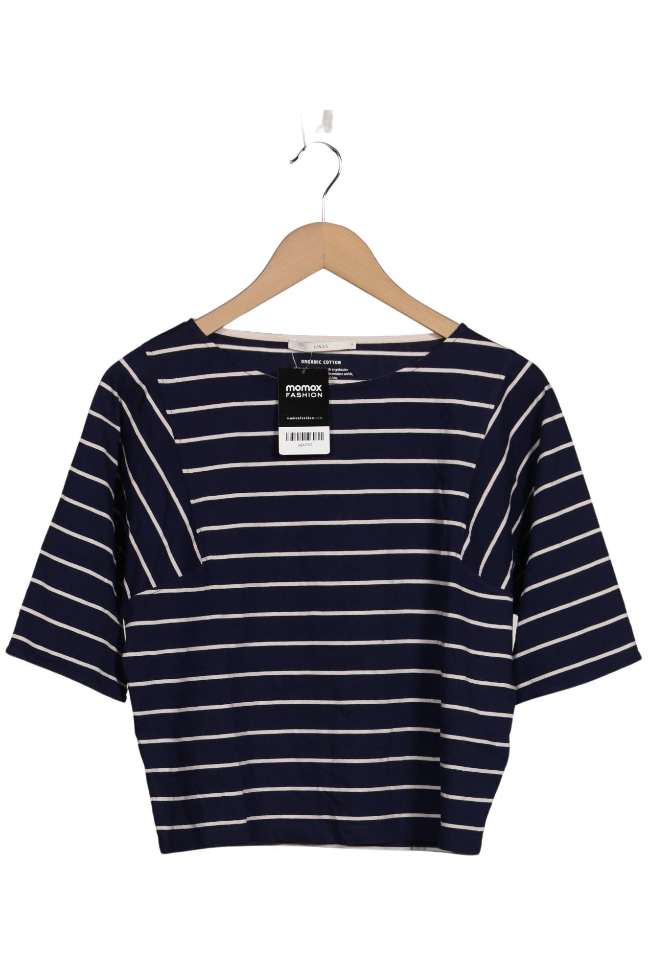 

Lanius Damen T-Shirt, marineblau, Gr. 38