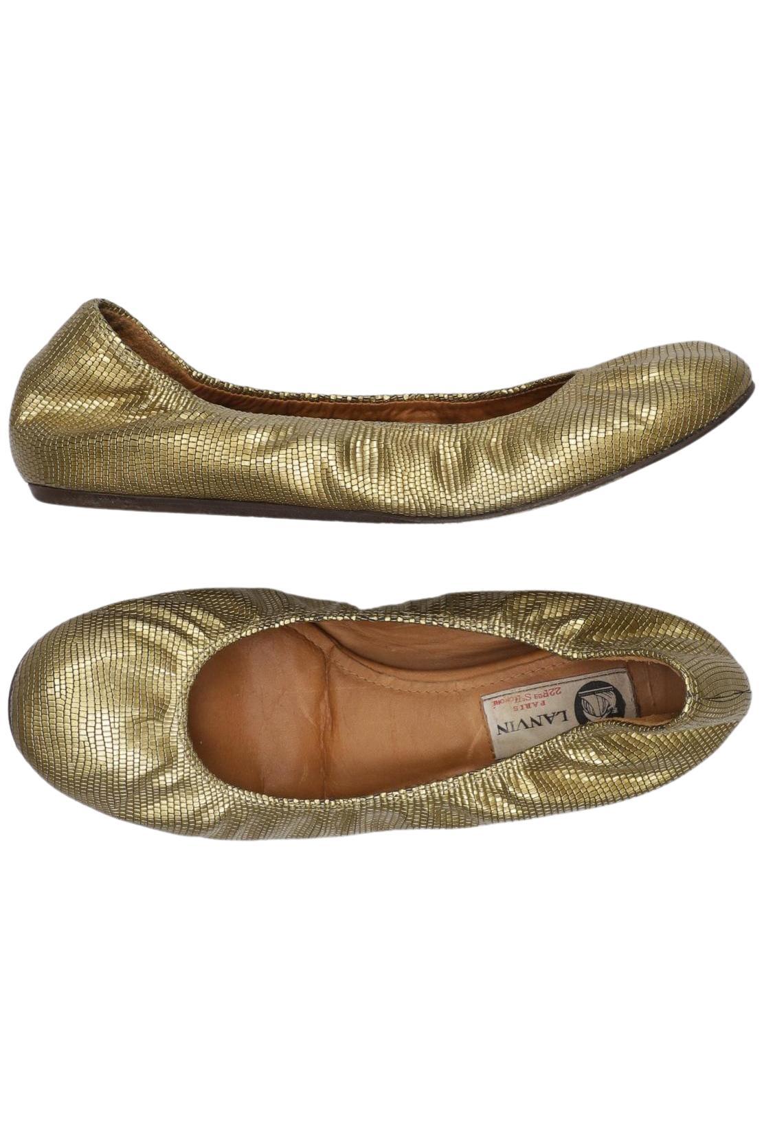 

Lanvin Damen Ballerinas, gold, Gr. 37
