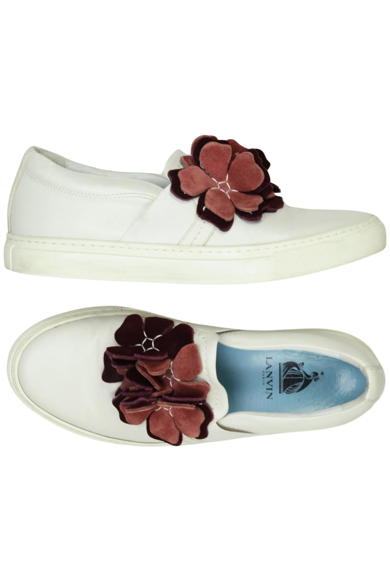 

Lanvin Damen Halbschuh, cremeweiß, Gr. 38