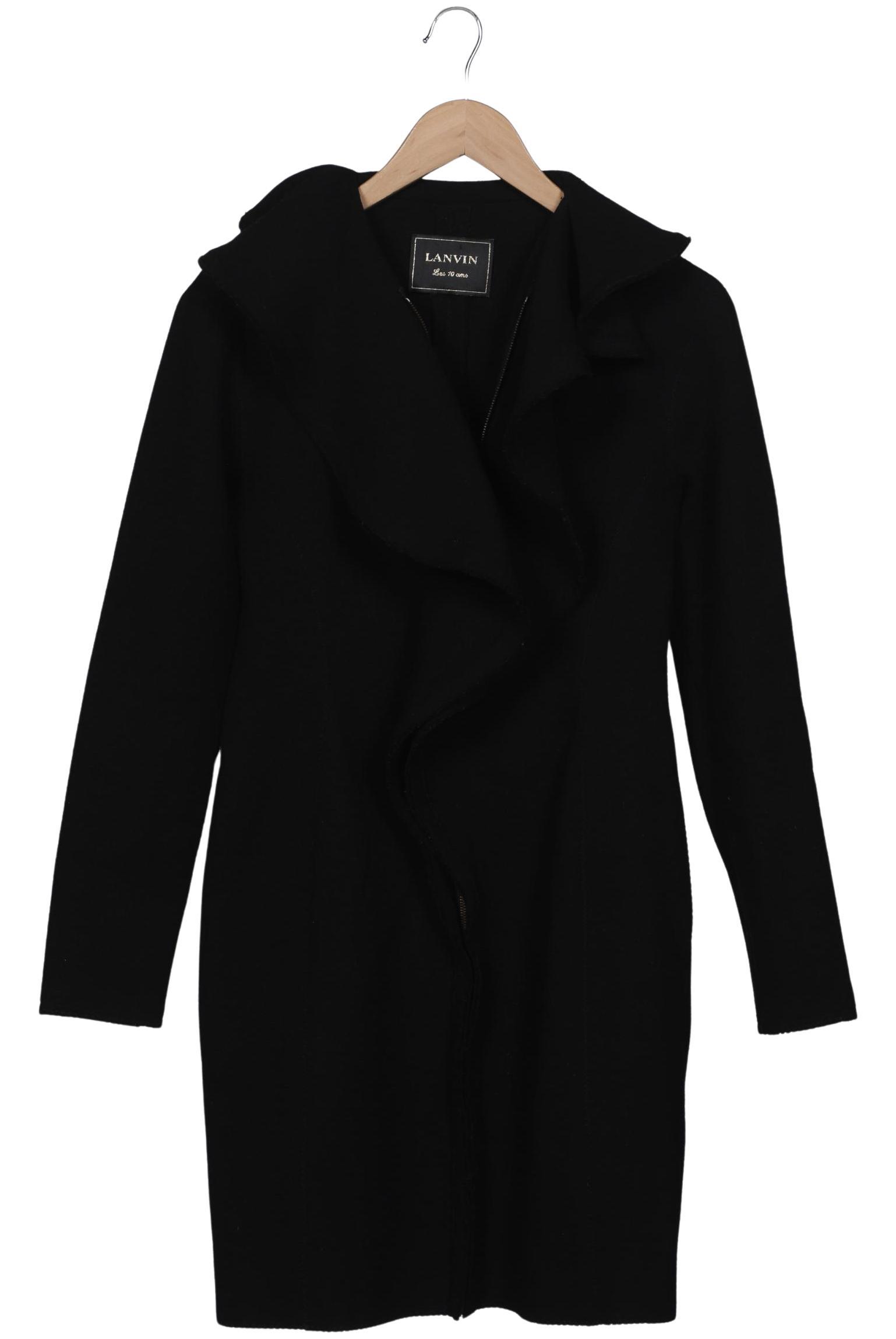 

Lanvin Damen Mantel, schwarz, Gr. 36