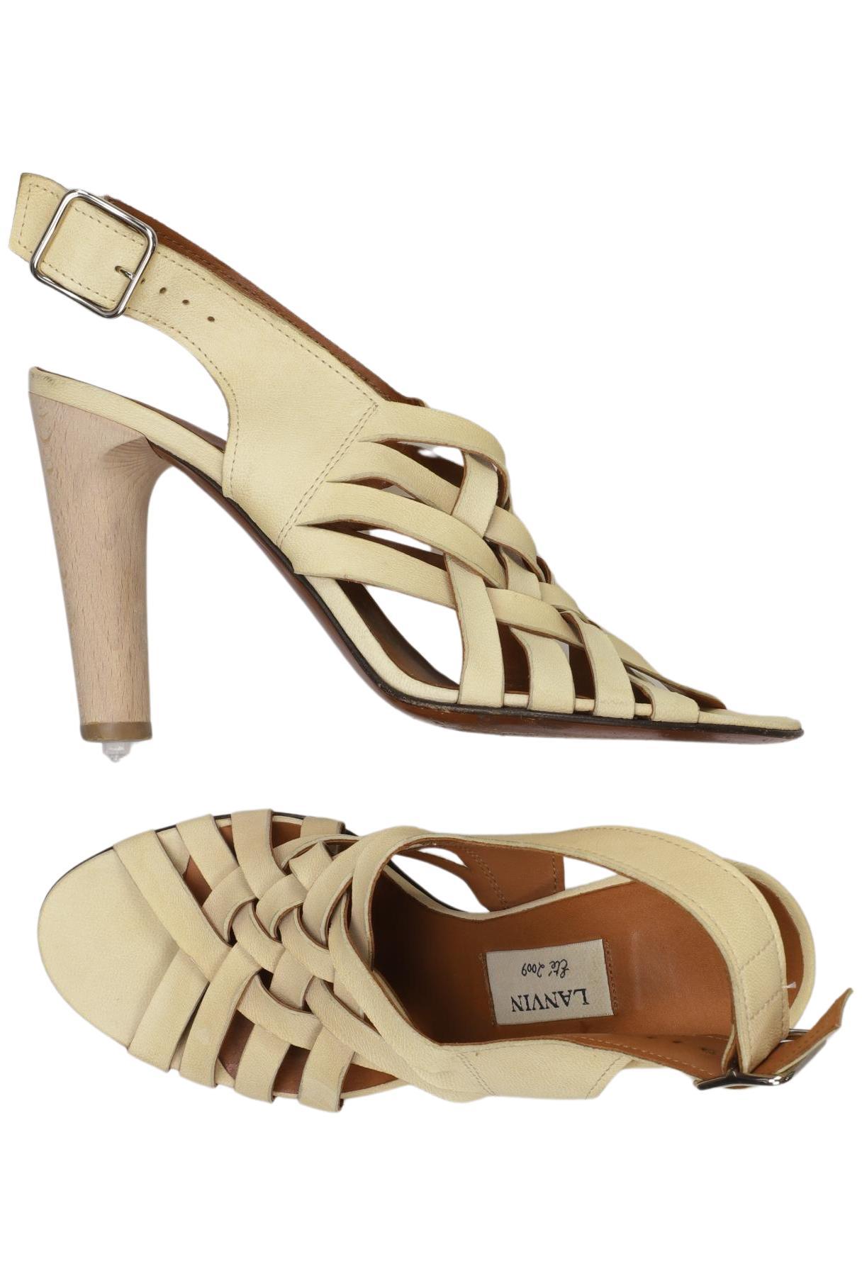 

Lanvin Damen Sandale, gelb, Gr. 38