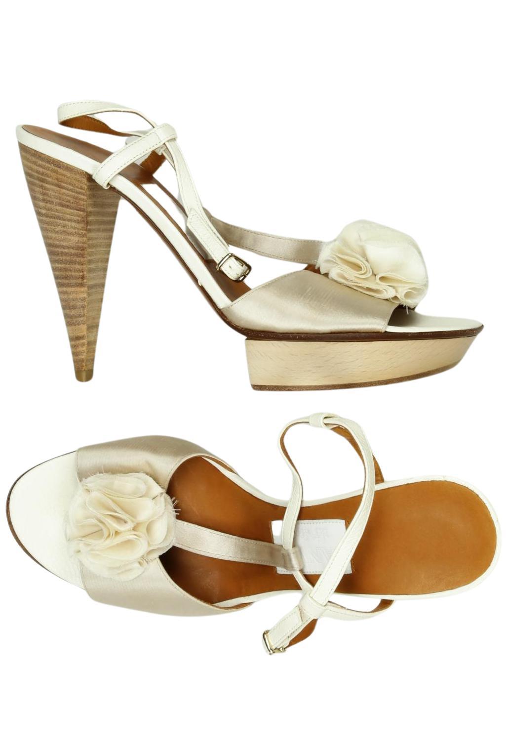

Lanvin Damen Sandale, beige, Gr. 39