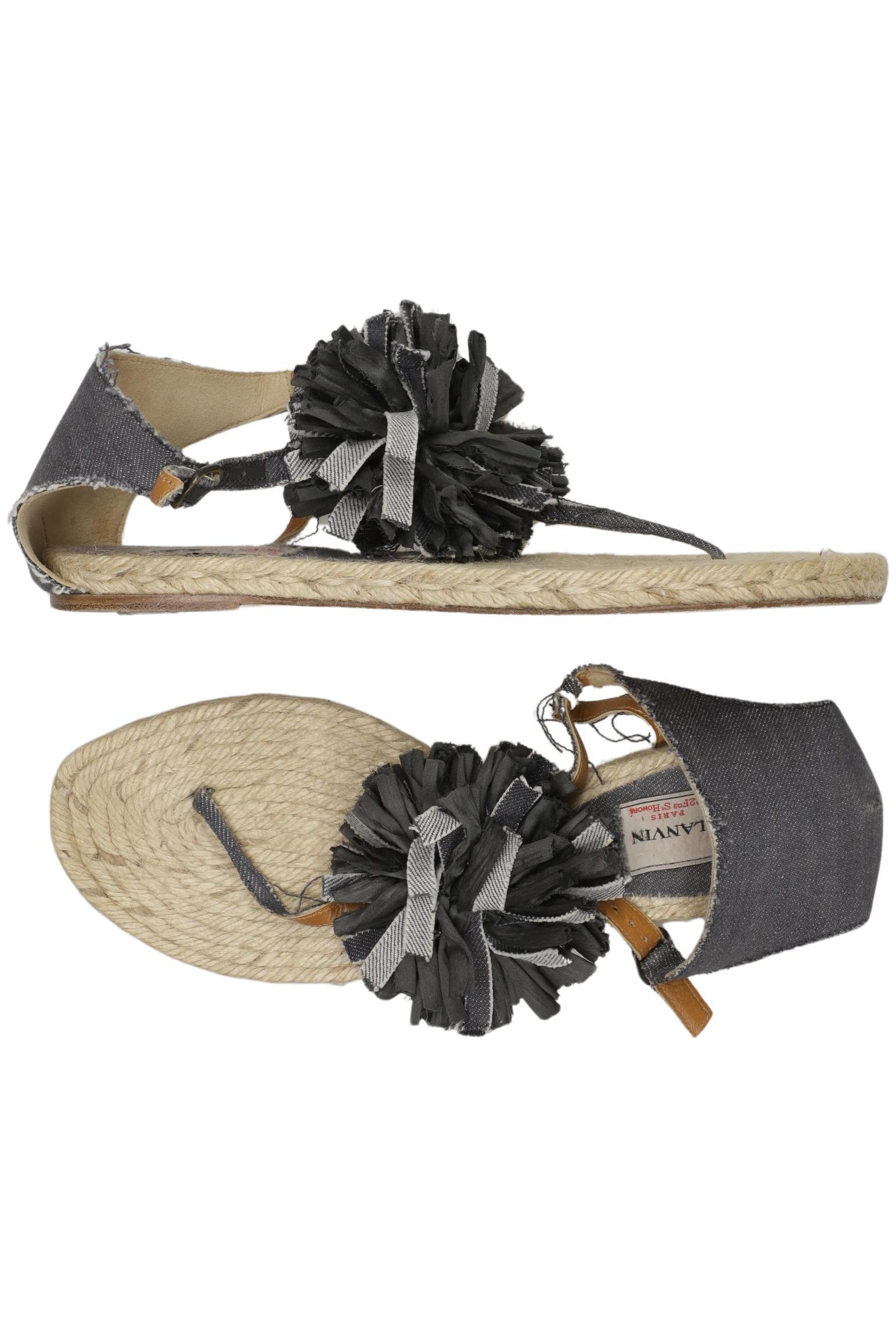 Thumbnail - Lanvin Damen Sandale, grau, Gr. 41