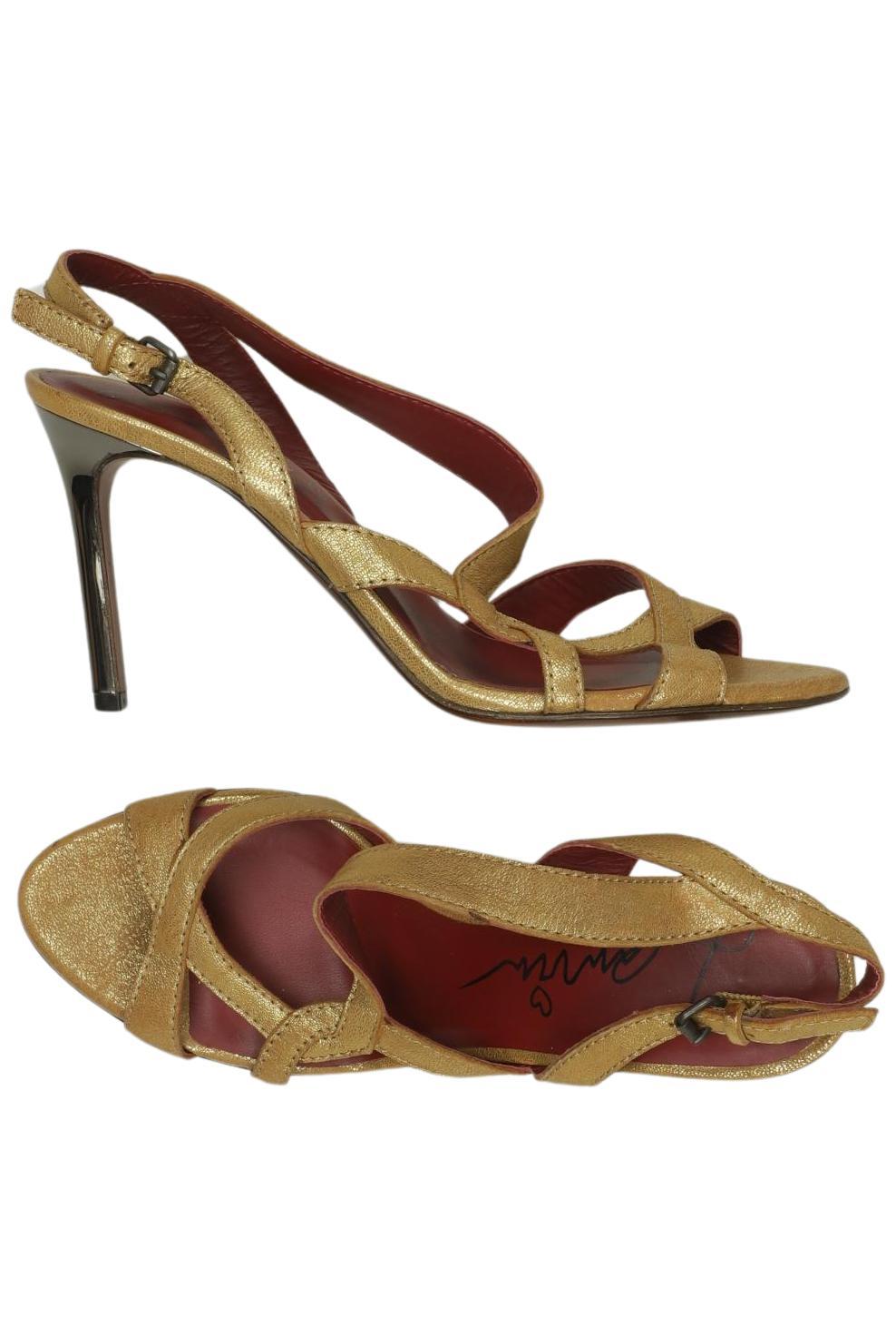 

Lanvin Damen Sandale, gold, Gr. 38.5