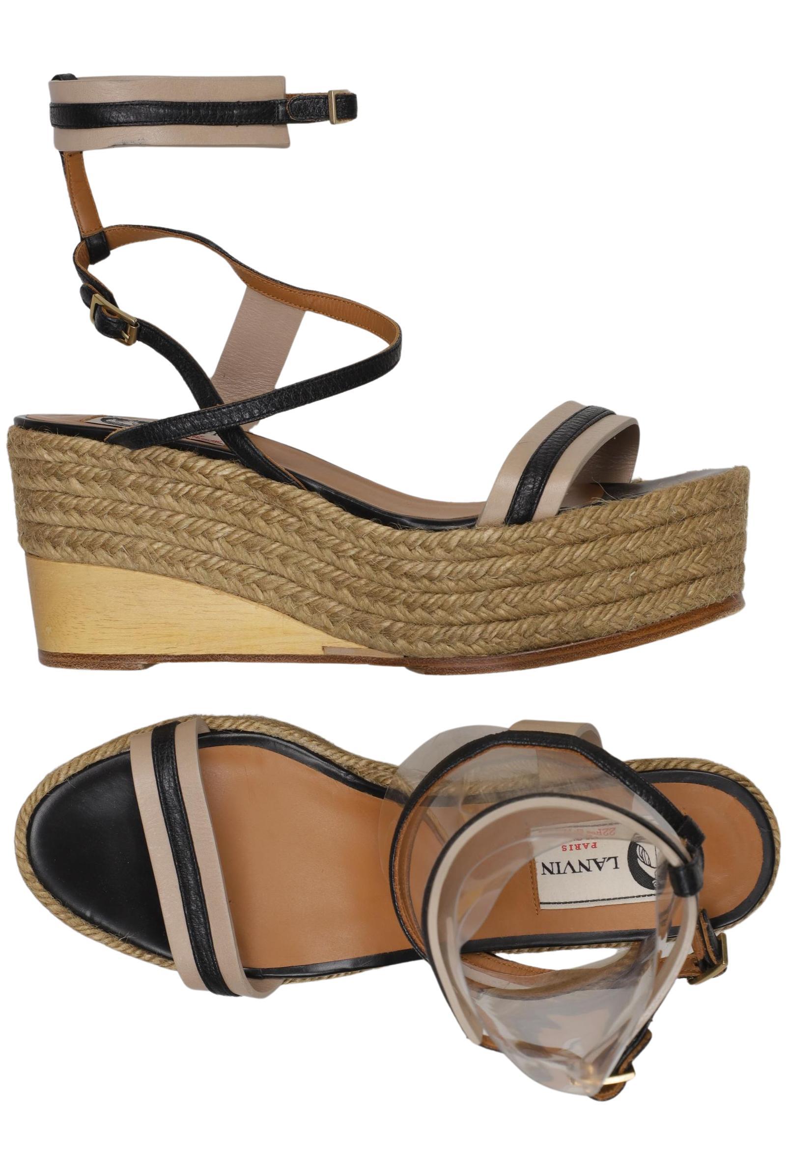 

Lanvin Damen Sandale, beige, Gr. 36
