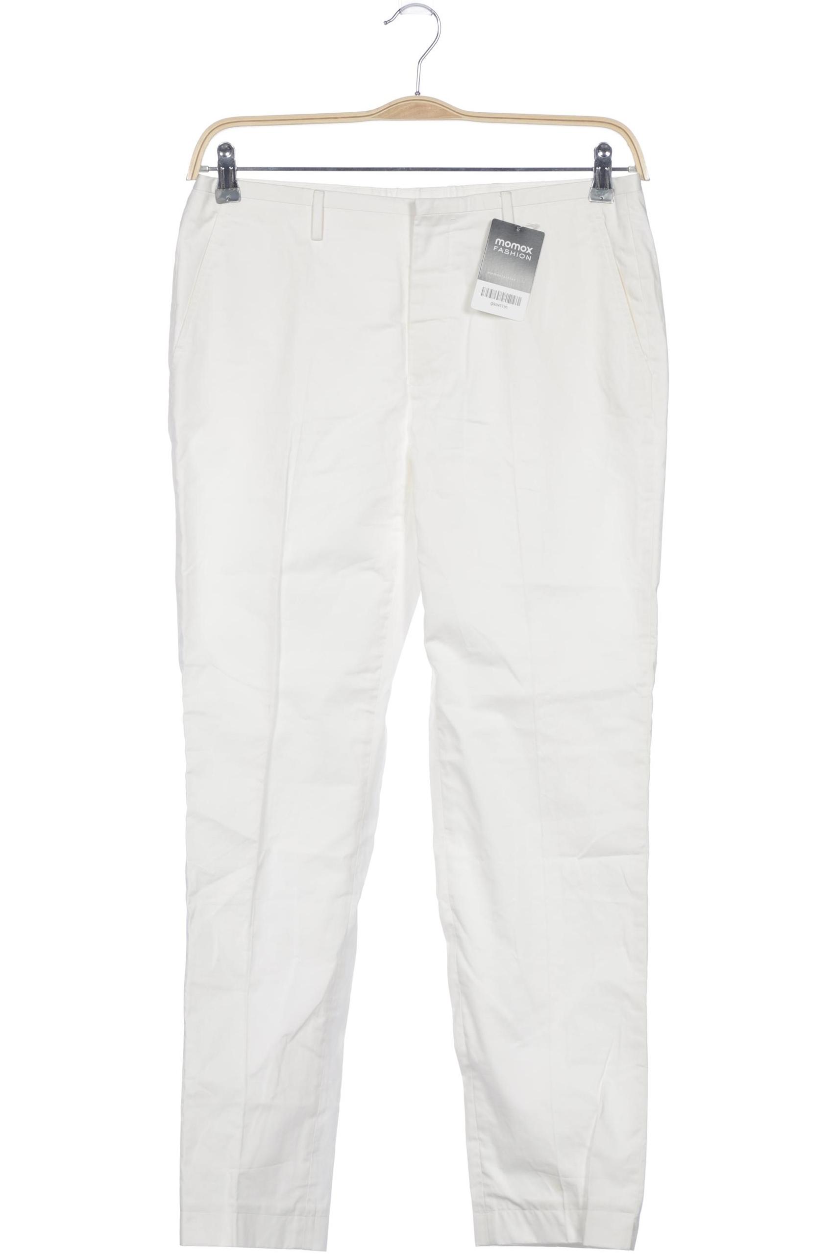 

Lanvin Damen Stoffhose, weiß, Gr. 40