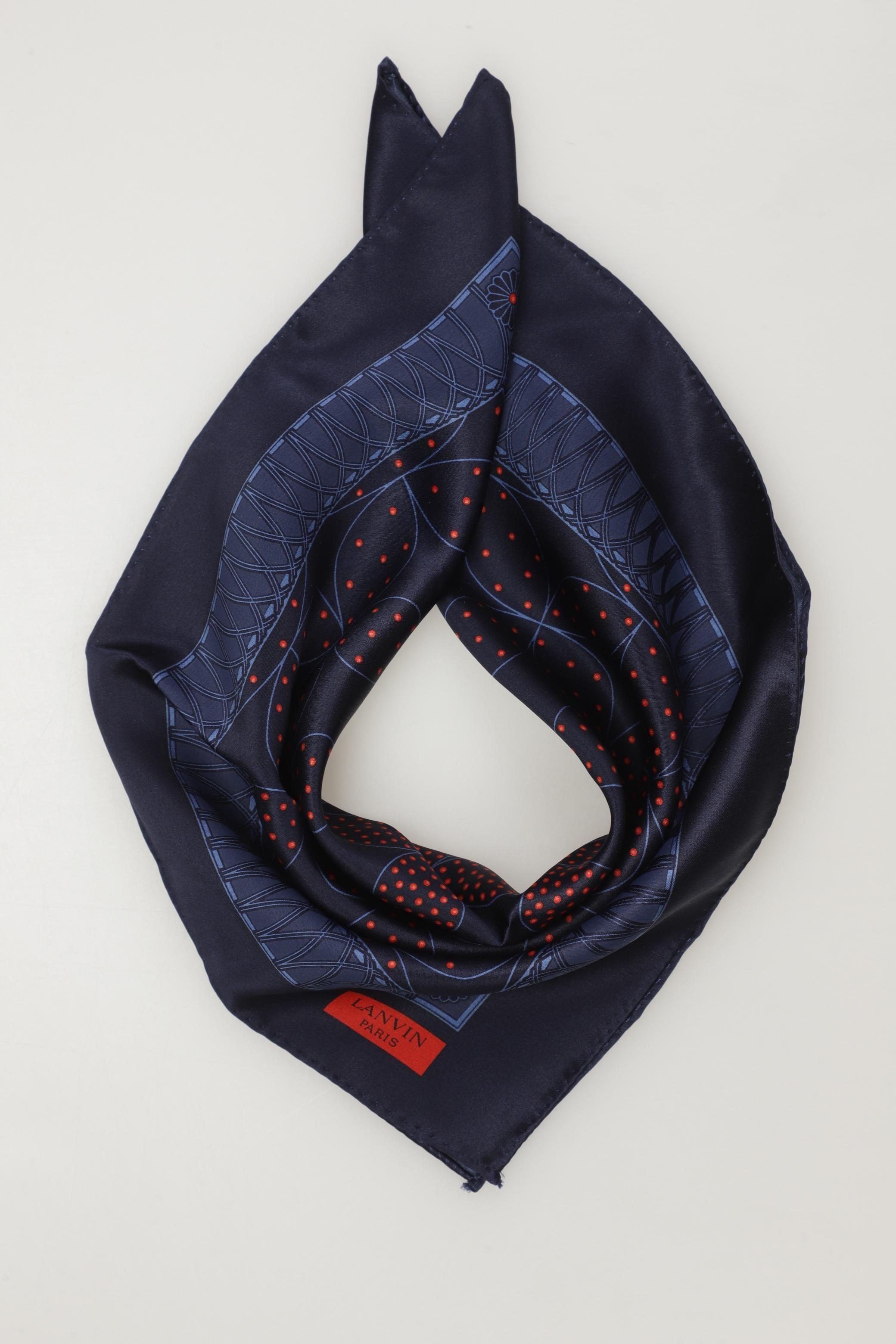 

Lanvin Herren Schal, marineblau, Gr.