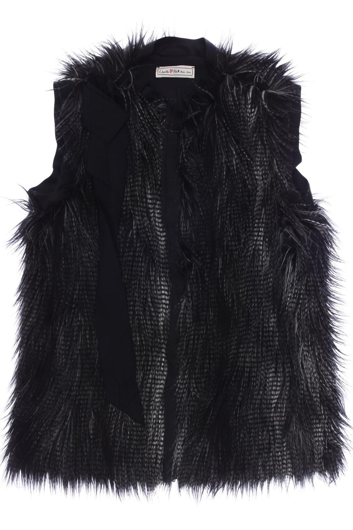 

Lanvin pour H&M Damen Weste, schwarz, Gr. 38