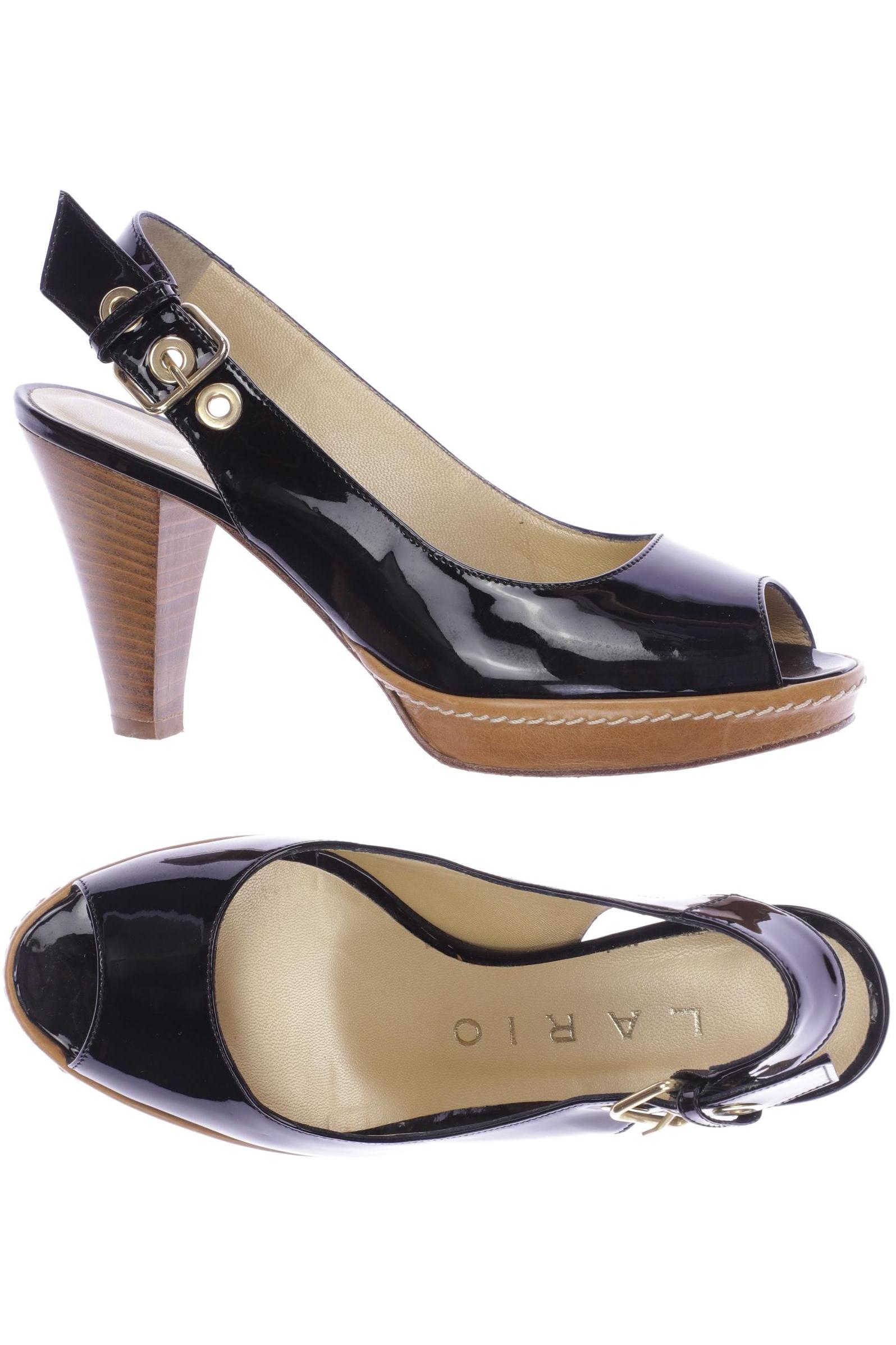 

Lario 1898 Damen Sandale, schwarz
