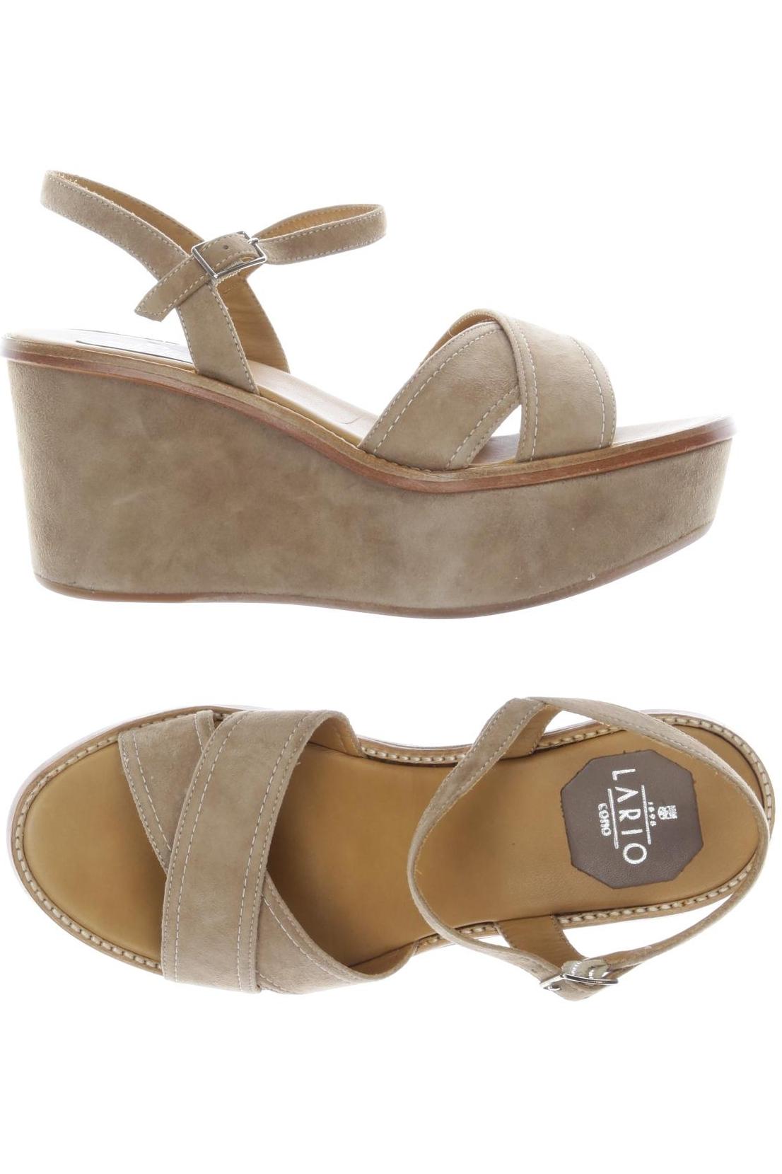 

Lario 1898 Damen Sandale, beige, Gr. 36