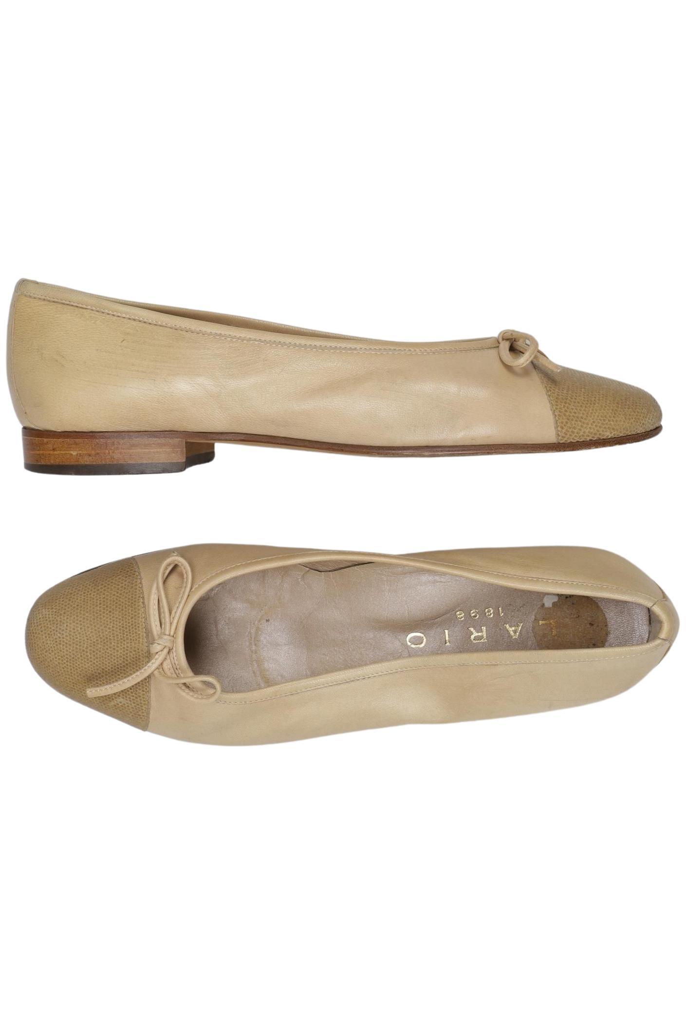

Lario 1898 Damen Ballerinas, beige, Gr. 38