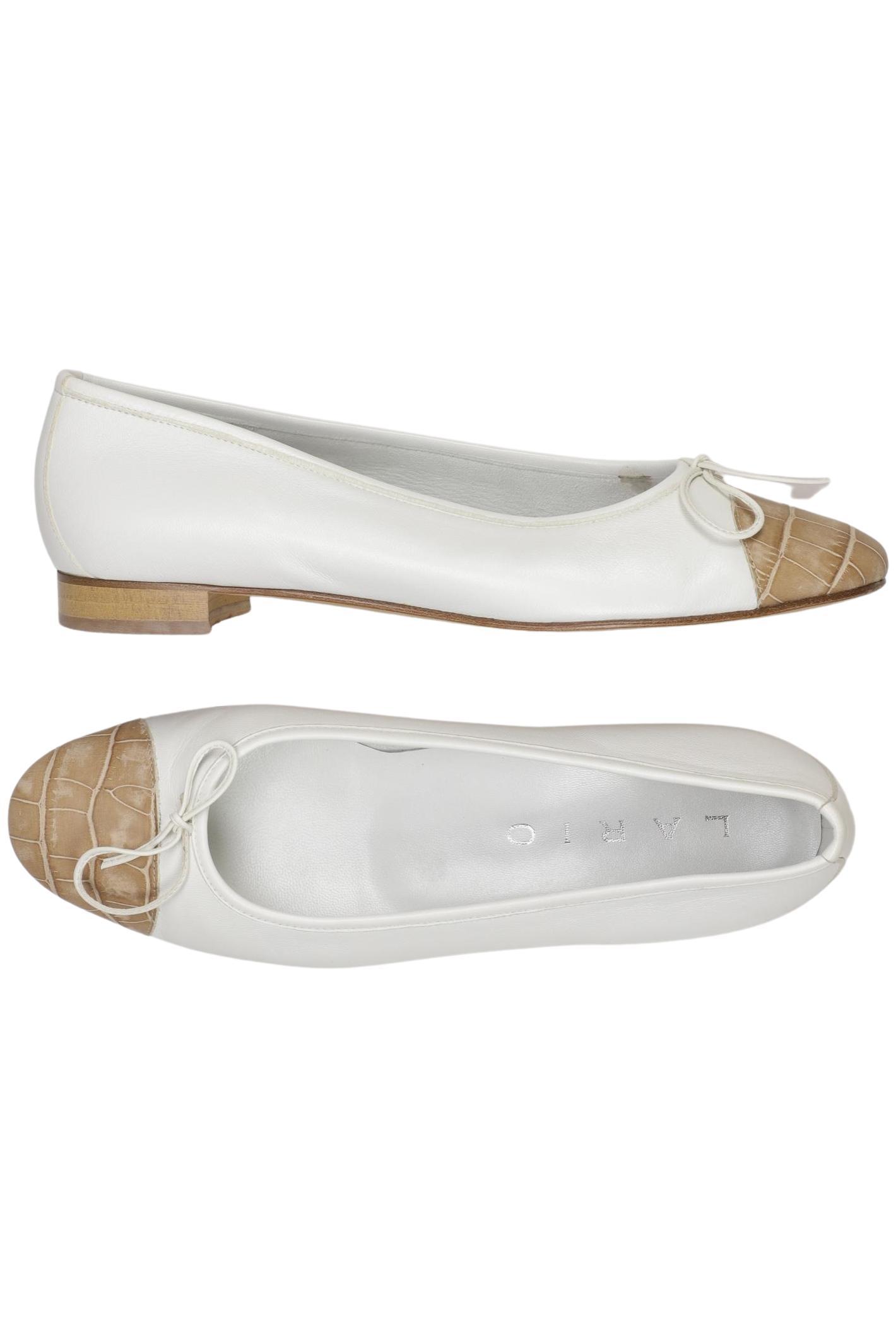 

Lario 1898 Damen Ballerinas, weiß, Gr. 39