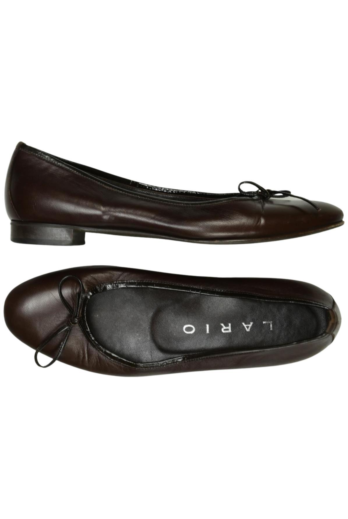 

Lario 1898 Damen Ballerinas, braun, Gr. 39