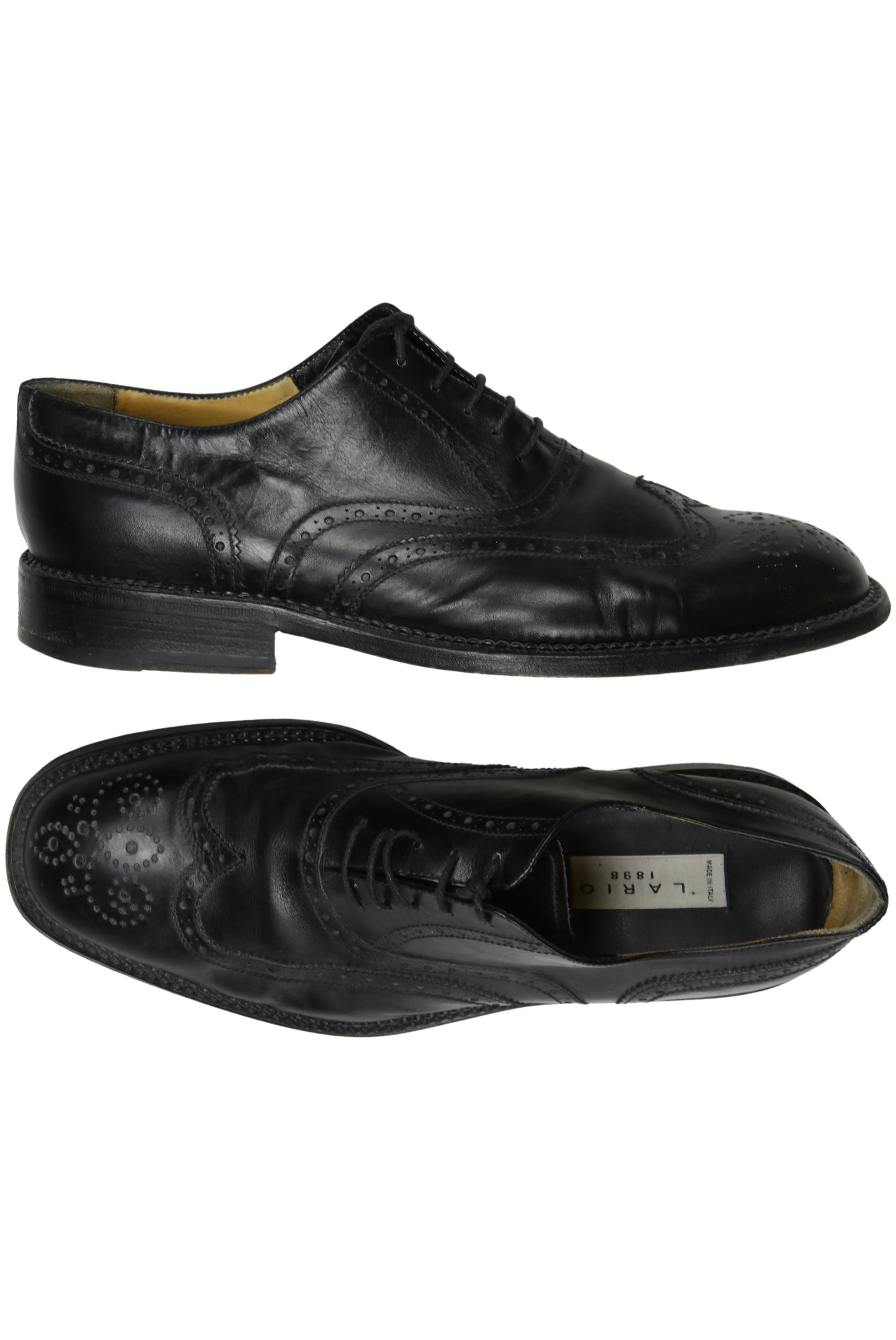

Lario 1898 Herren Halbschuh, schwarz, Gr. 10