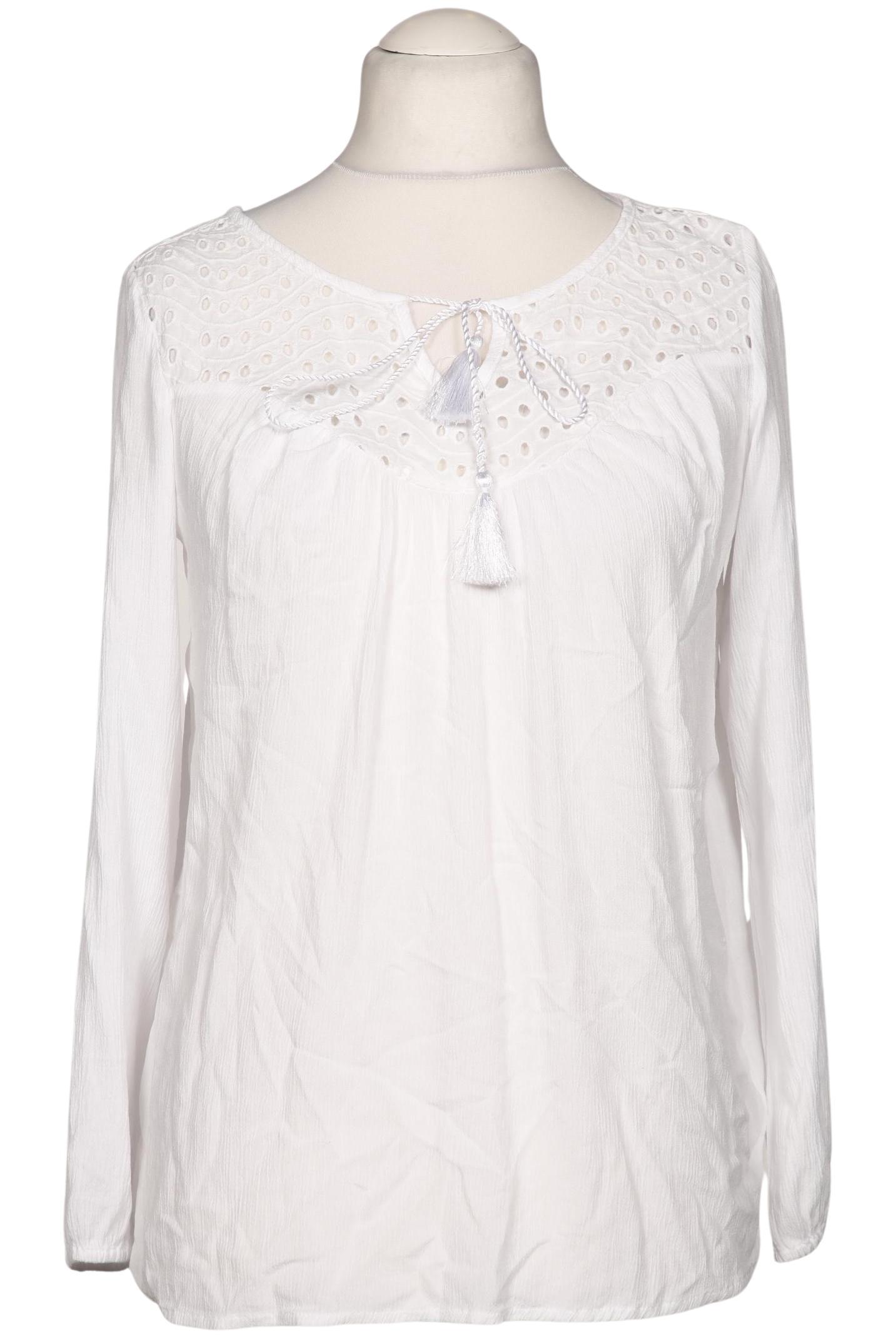 

Lascana Damen Bluse, weiß, Gr. 40