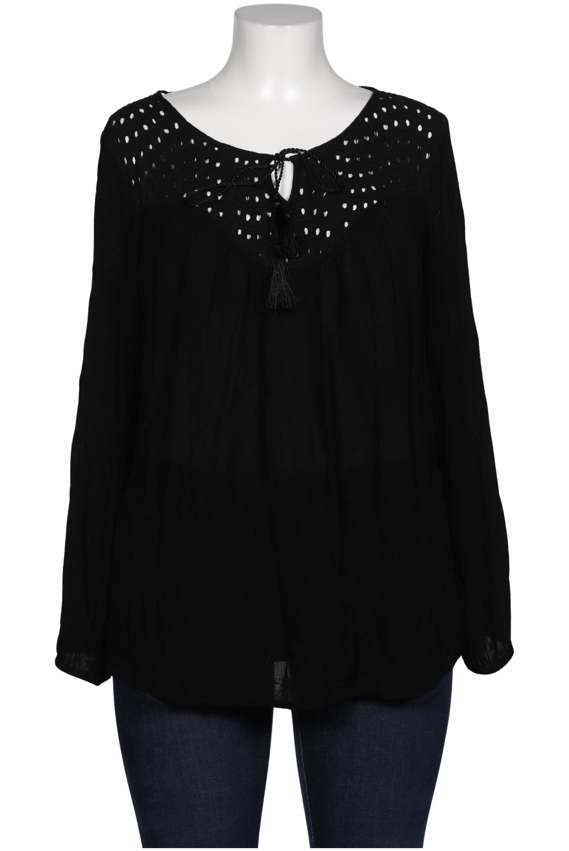 

Lascana Damen Bluse, schwarz, Gr. 46