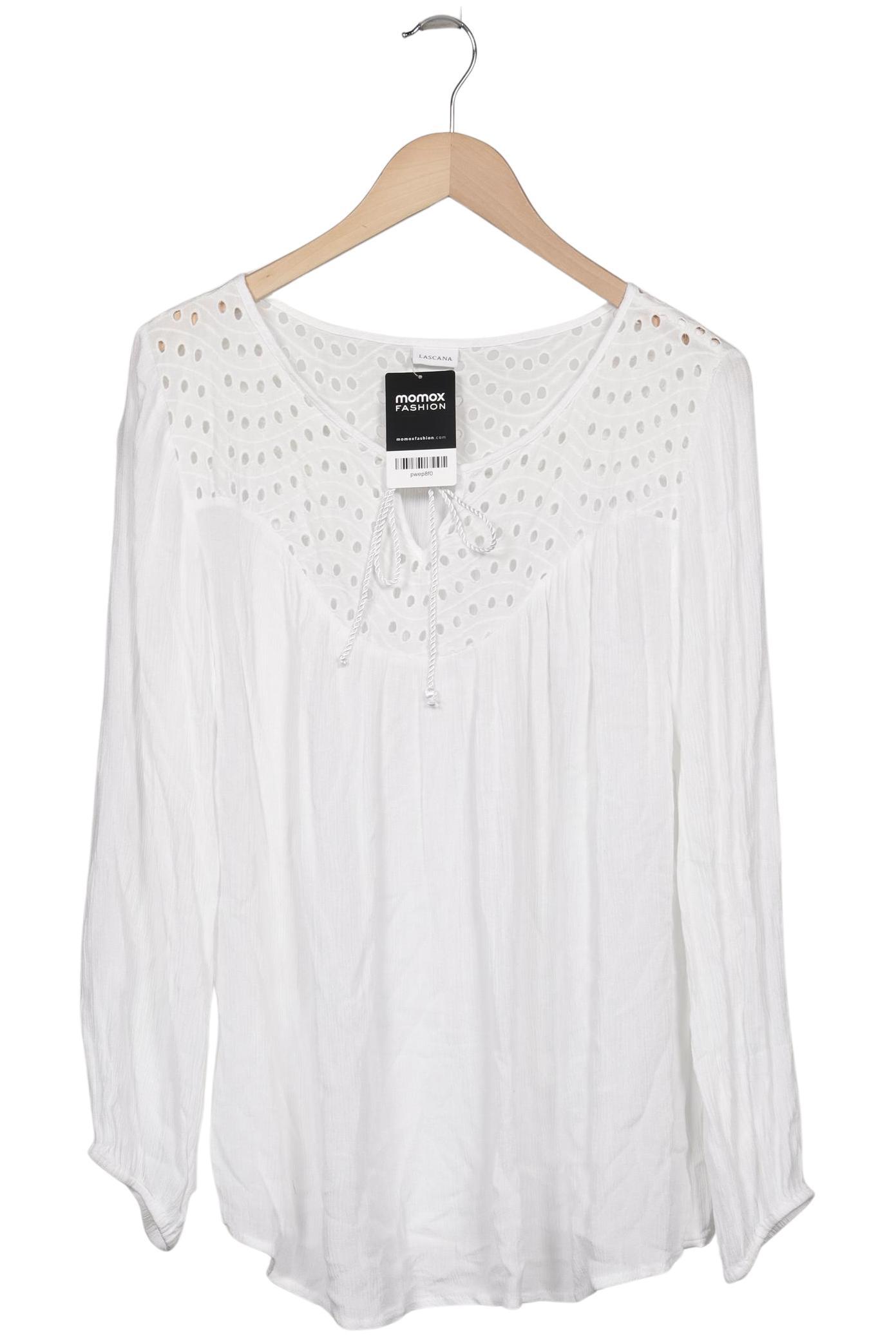 

Lascana Damen Bluse, weiß, Gr. 46
