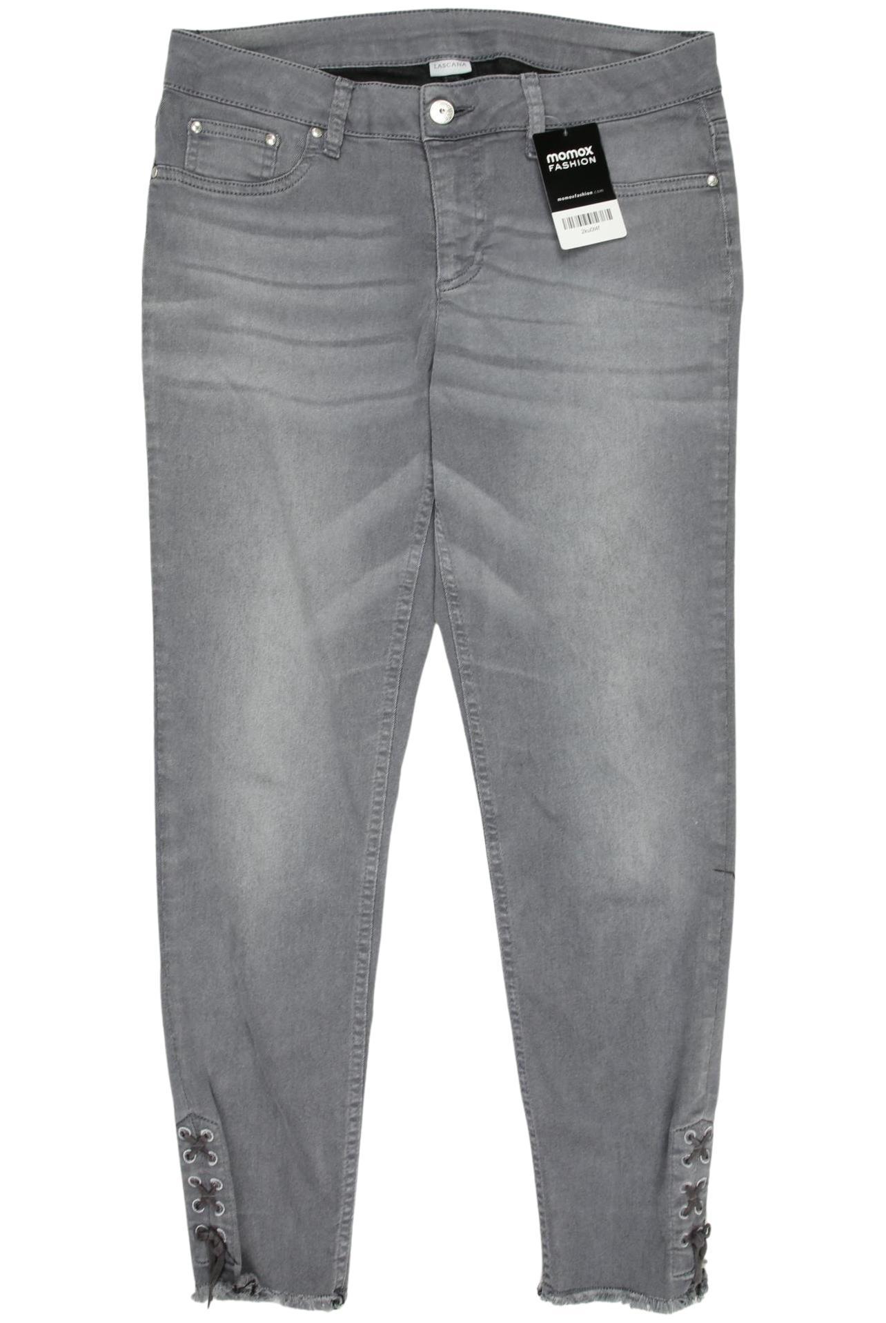 

Lascana Damen Jeans, grau, Gr. 40