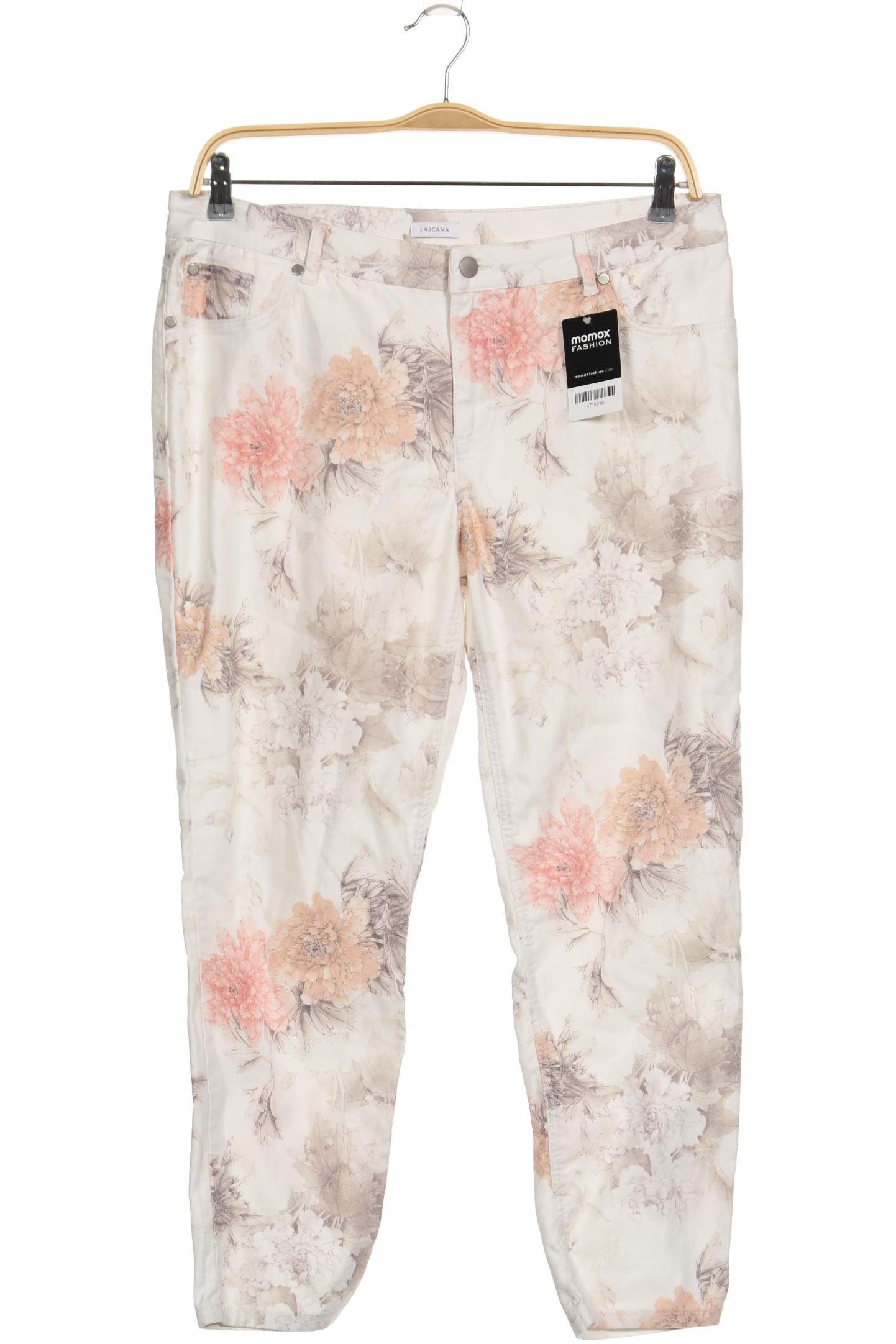 

Lascana Damen Jeans, weiß, Gr. 46