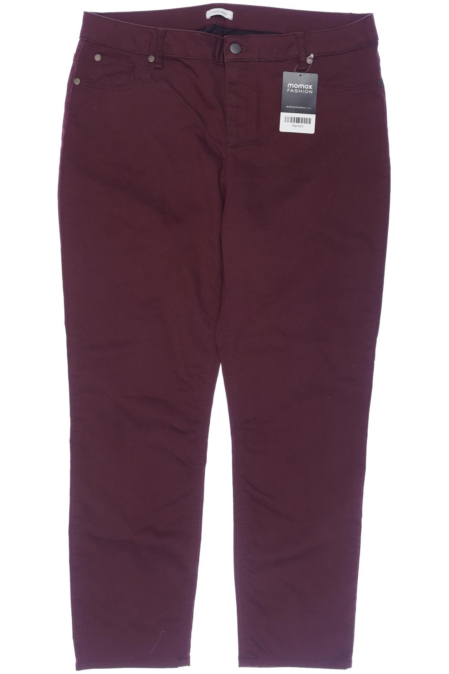 

Lascana Damen Jeans, bordeaux, Gr. 44