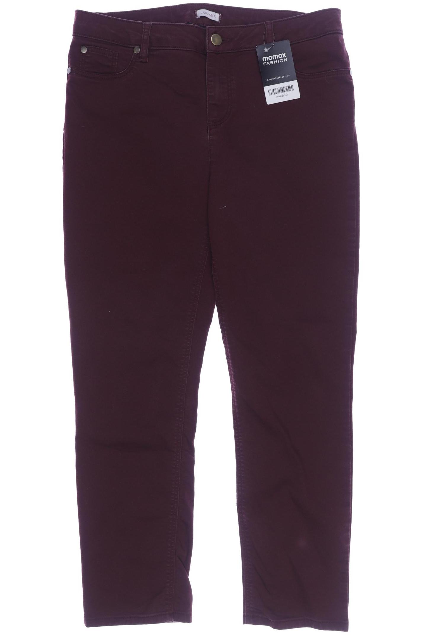

Lascana Damen Jeans, bordeaux, Gr. 42