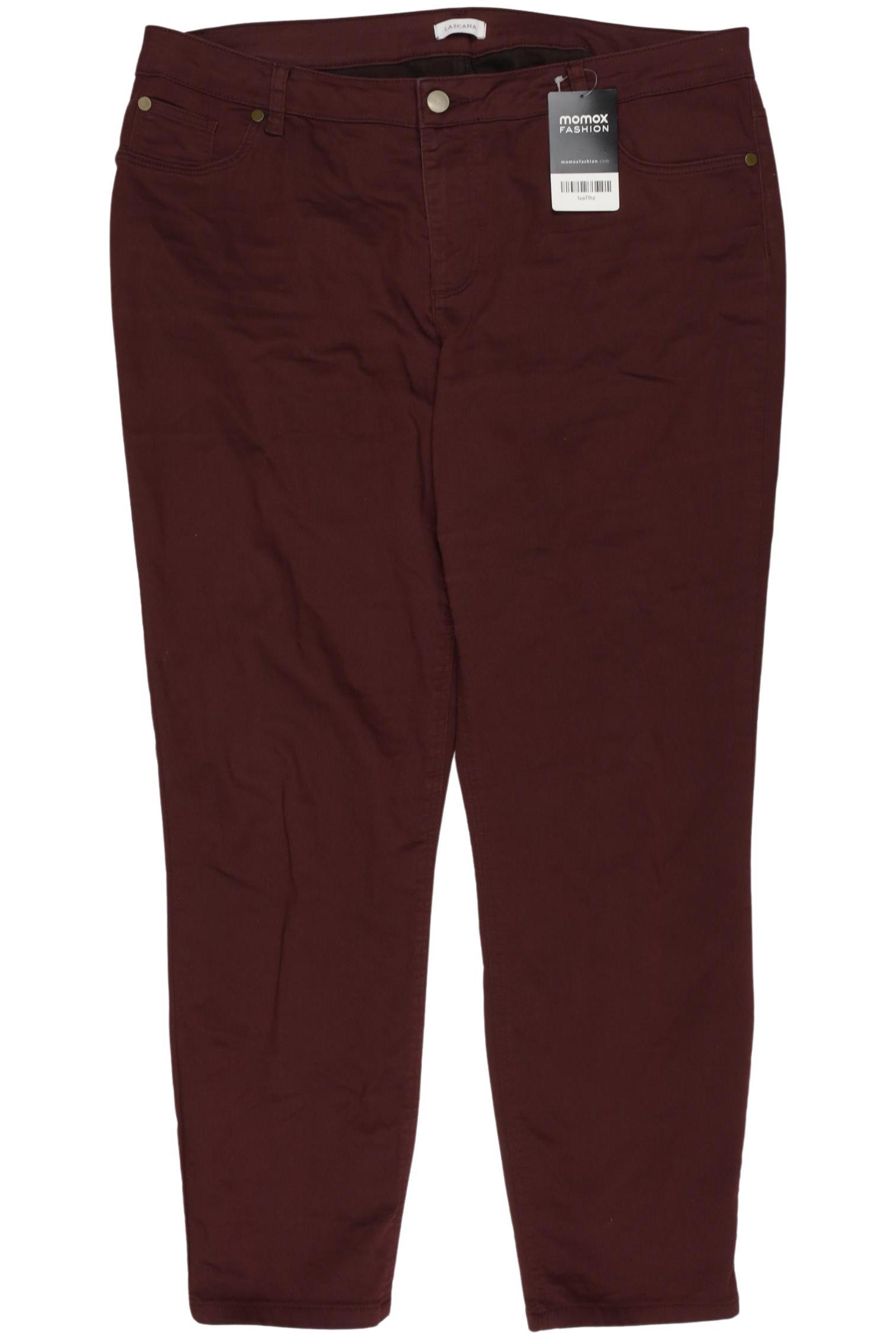 

Lascana Damen Jeans, bordeaux, Gr. 46