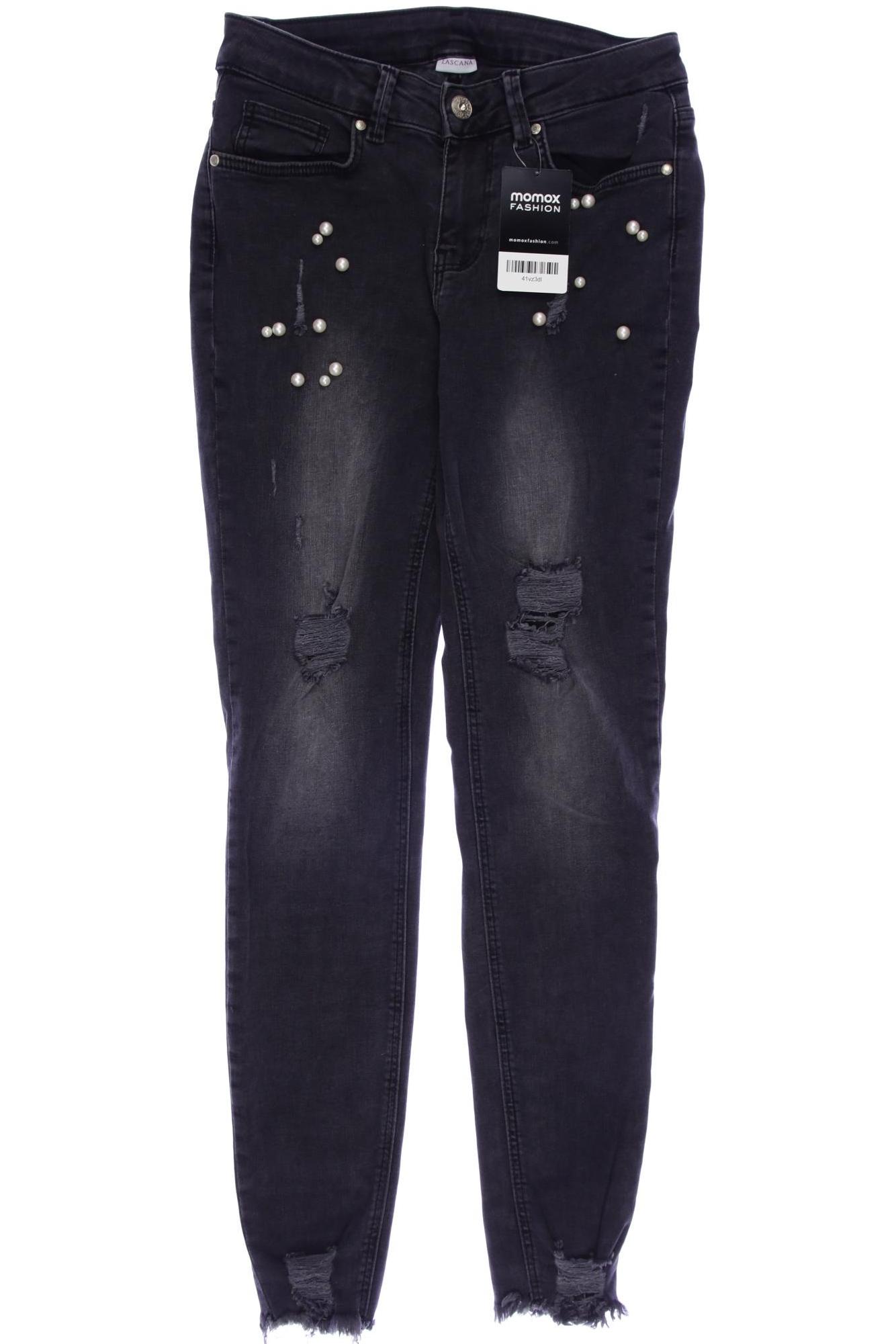 

Lascana Damen Jeans, grau, Gr. 36
