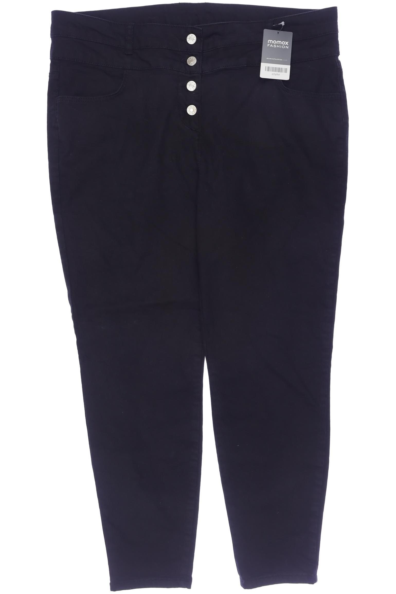 

Lascana Damen Jeans, schwarz, Gr. 48