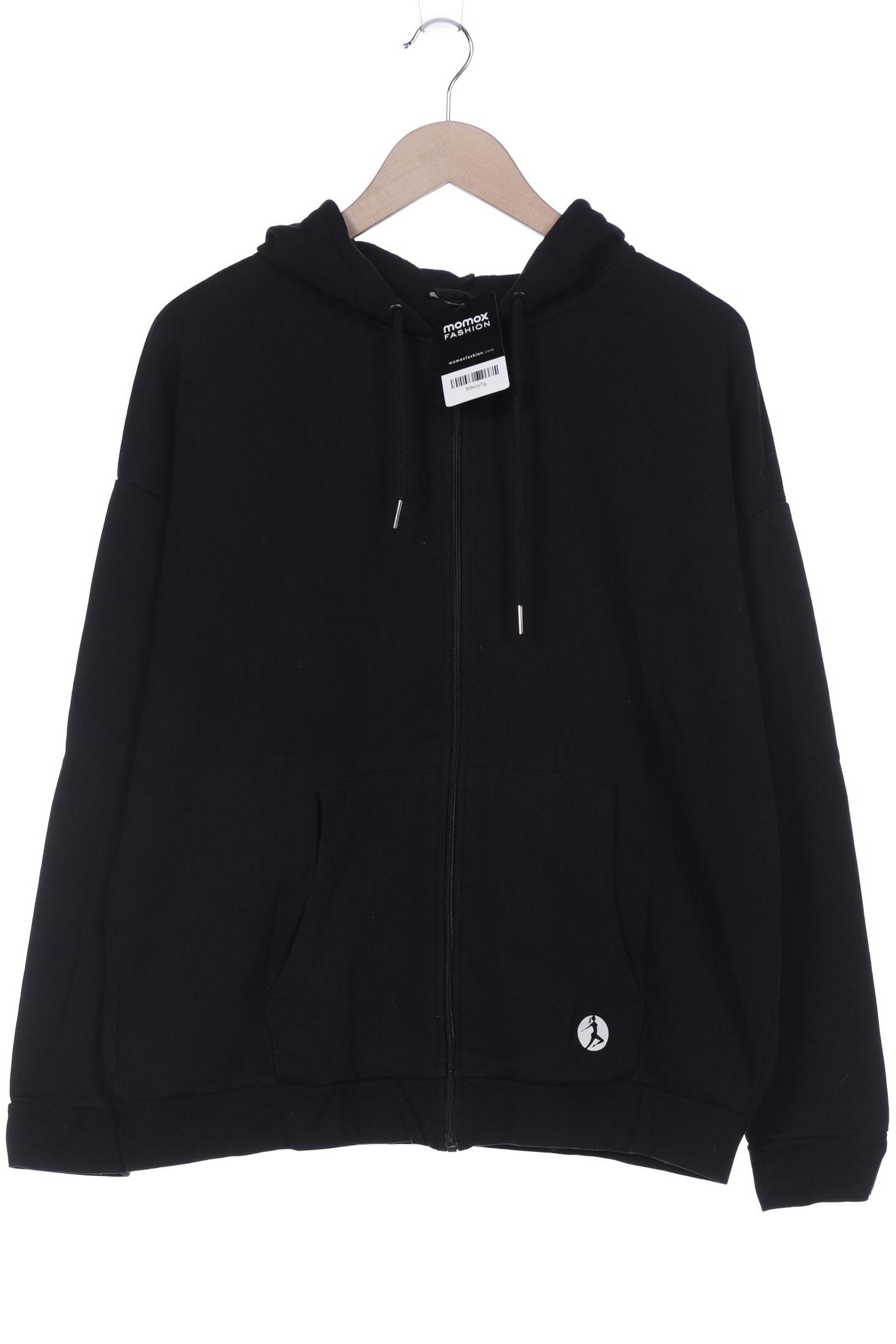 

Lascana Damen Kapuzenpullover, schwarz, Gr. 44