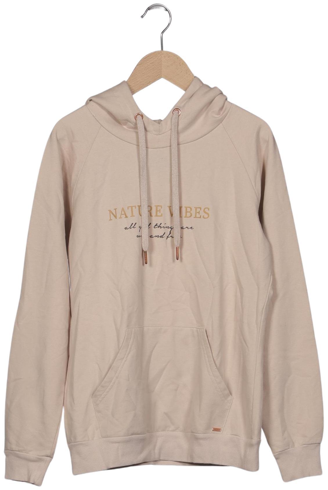 

Lascana Damen Kapuzenpullover, beige, Gr. 36