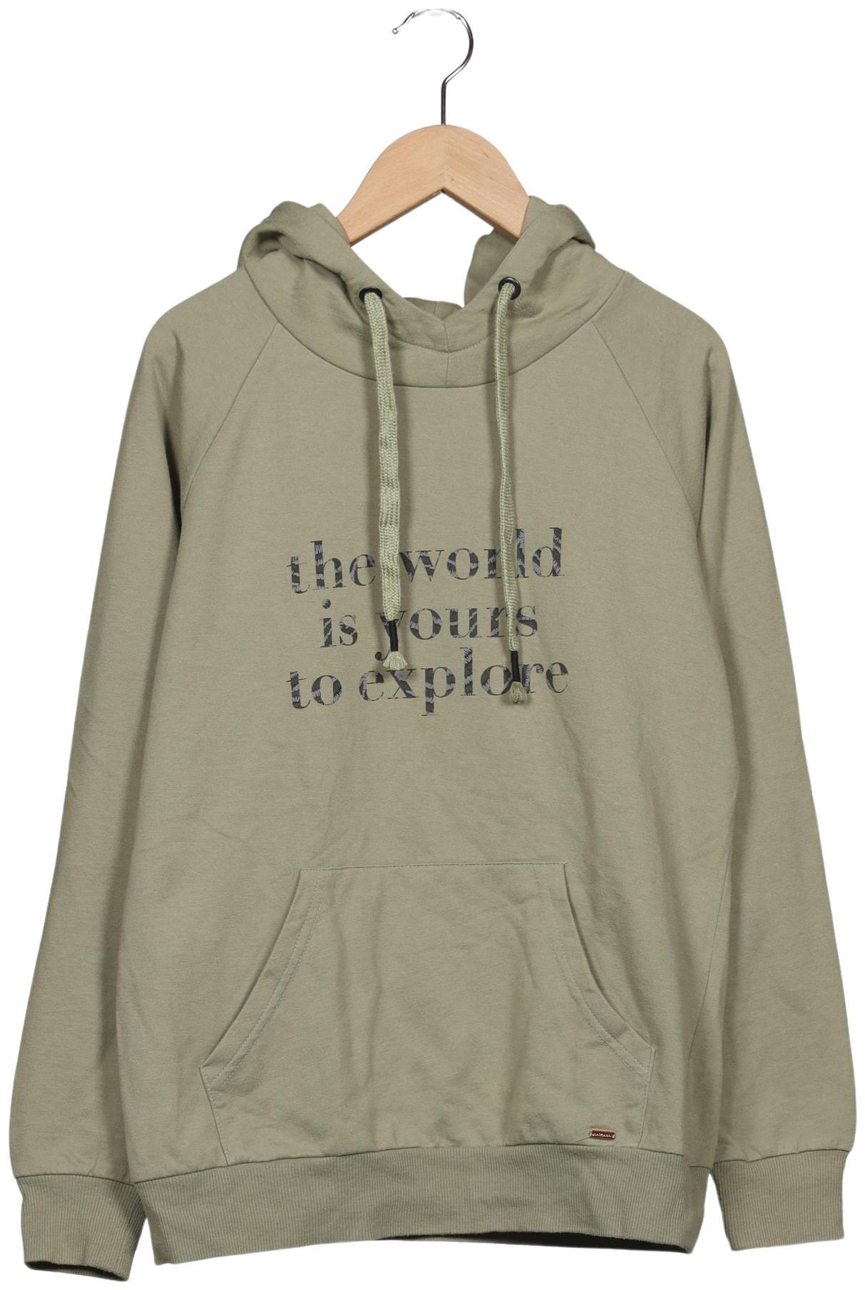 

Lascana Damen Kapuzenpullover, grün, Gr. 36