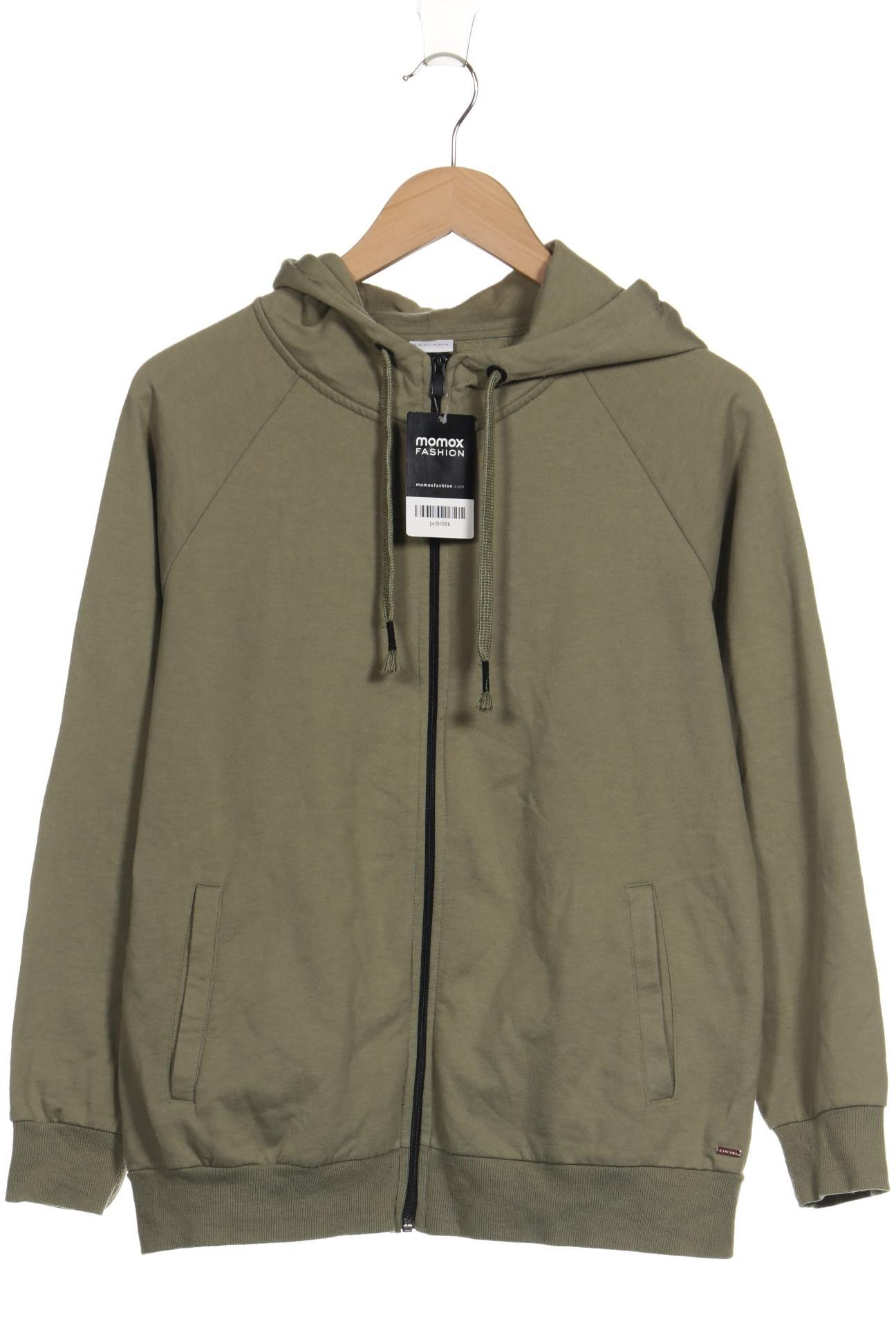 

Lascana Damen Kapuzenpullover, grün, Gr. 46