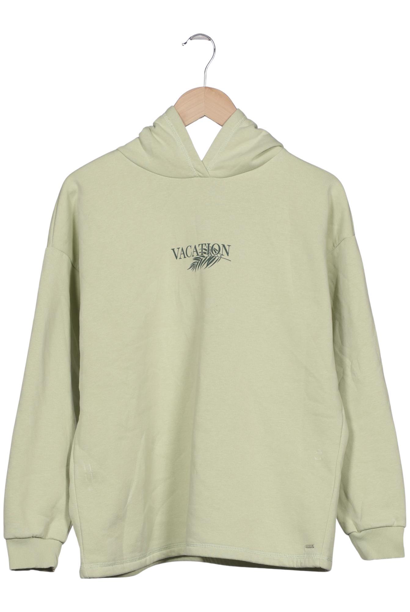 

Lascana Damen Kapuzenpullover, hellgrün, Gr. 40