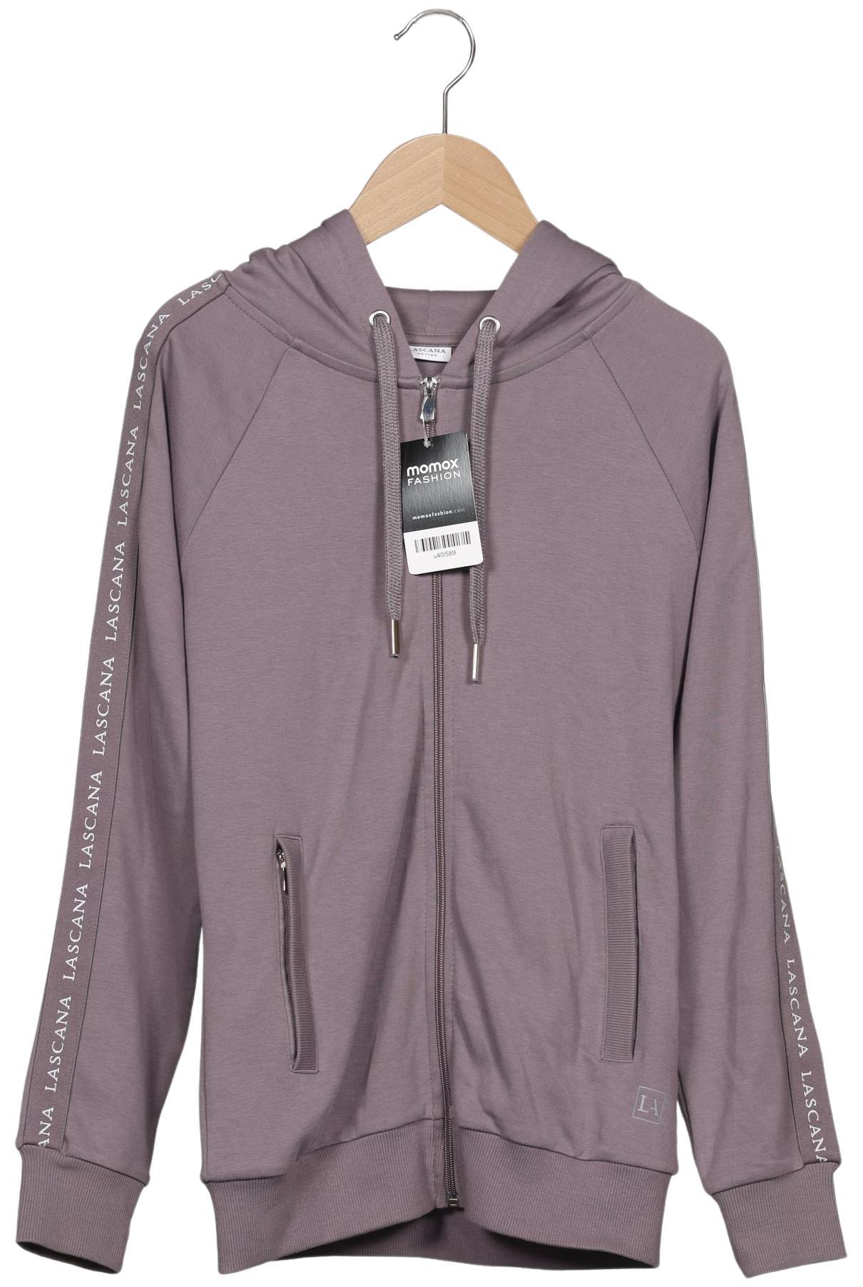 

Lascana Damen Kapuzenpullover, flieder, Gr. 34