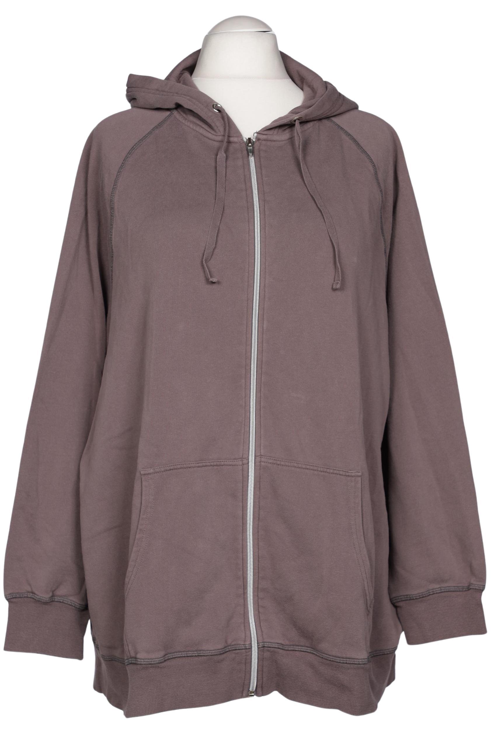 

Lascana Damen Kapuzenpullover, grau, Gr. 56