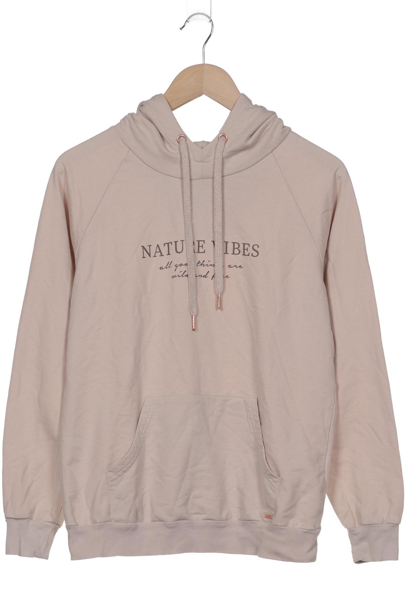 

Lascana Damen Kapuzenpullover, beige, Gr. 40